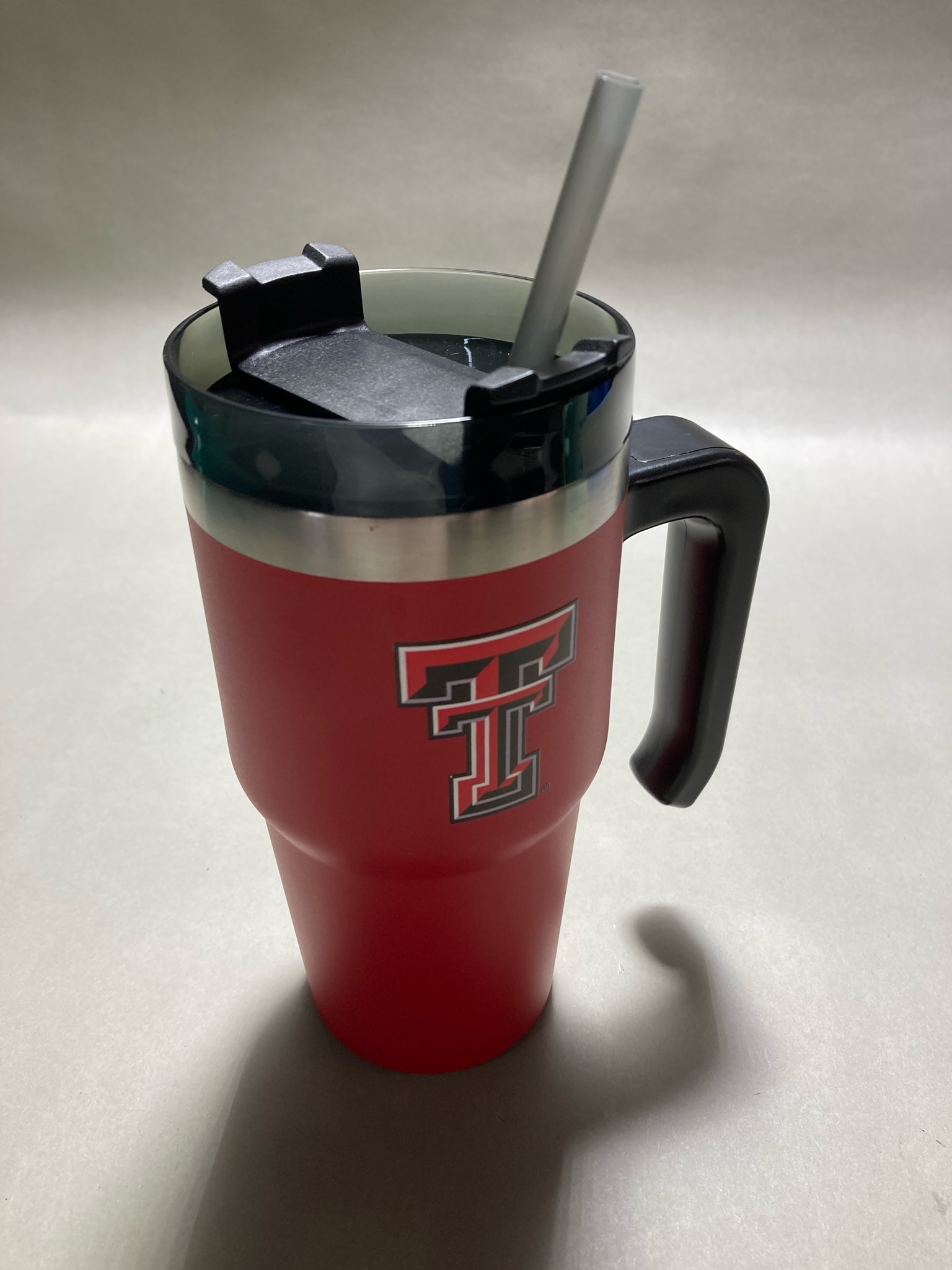 Red Insulated Travel Mug