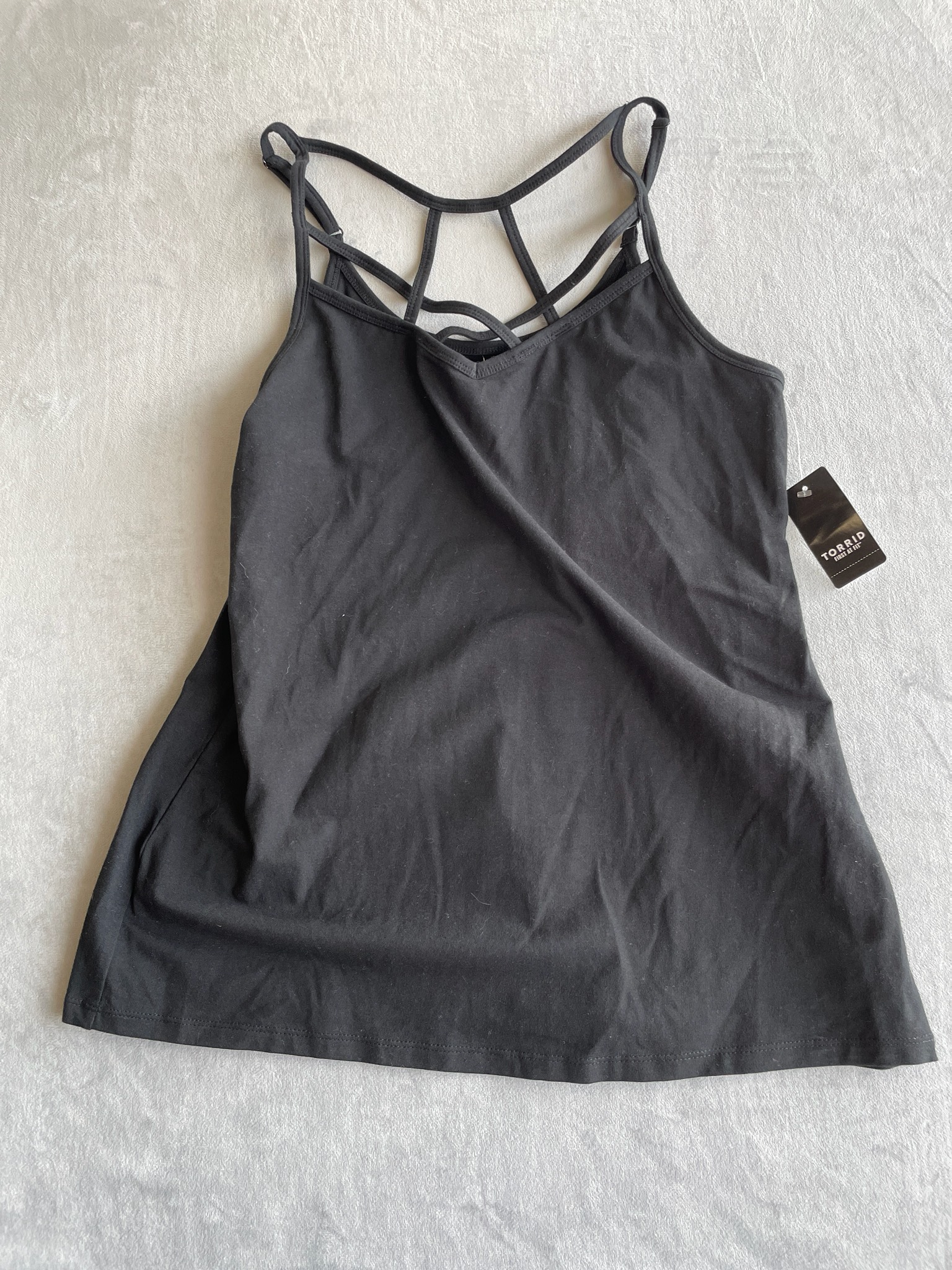 Torrid Black Jersey Knit Camisole