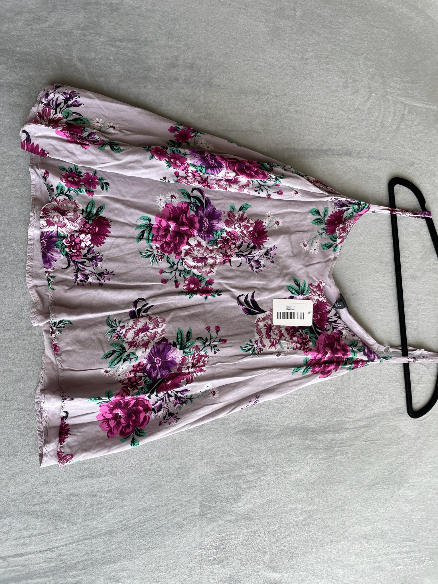 Torrid Lilac Floral Lightweight Woven Camisole Size 0