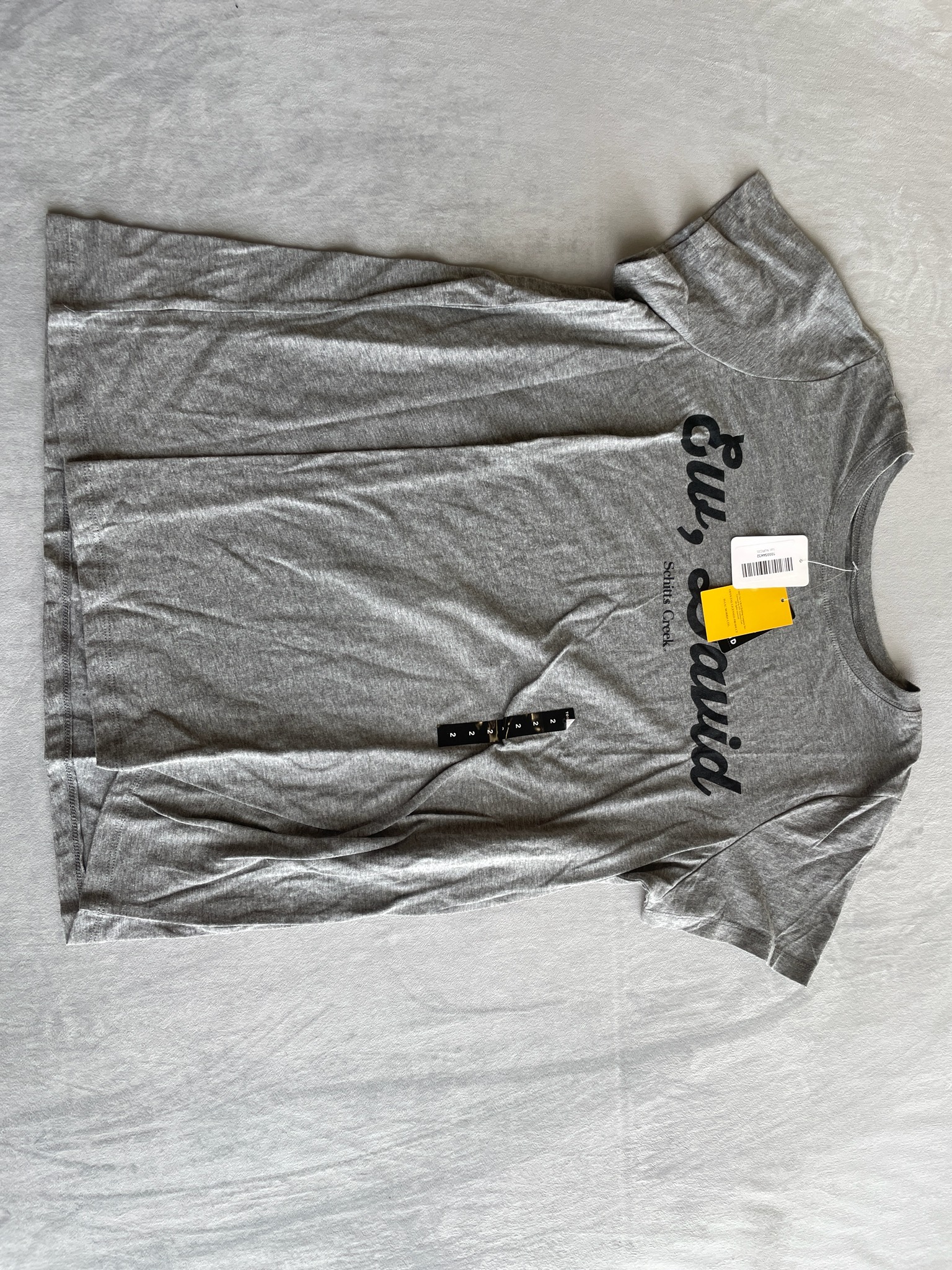 Torrid Heather Gray Jersey T-Shirt Size 2