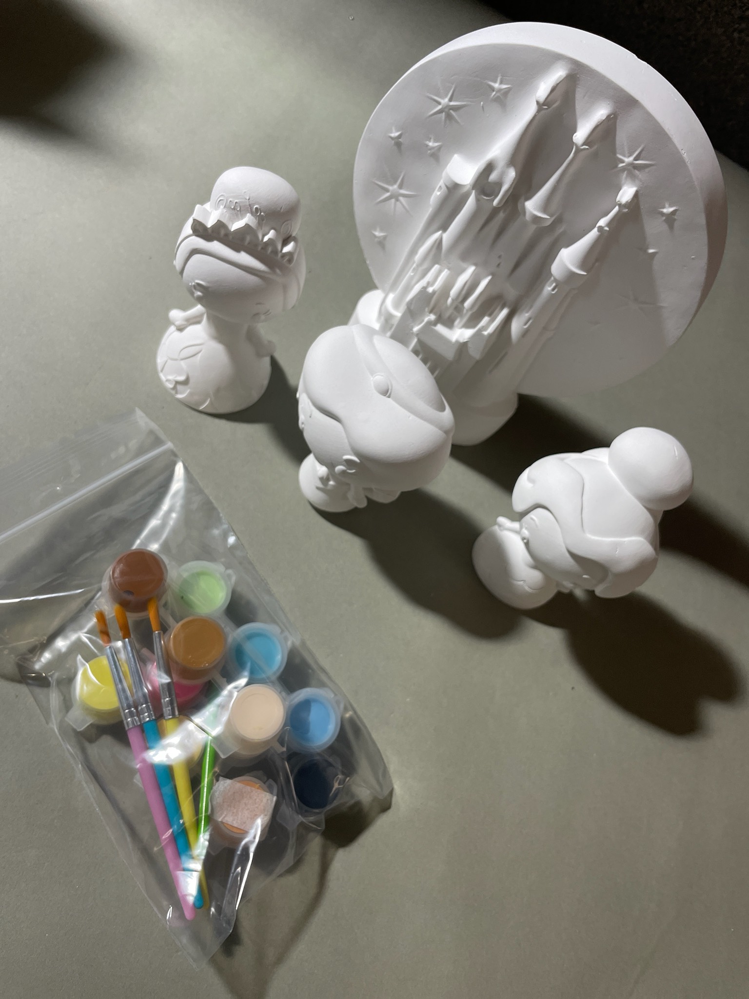 White Paint-Your-Own Figurine Kit Size Small
