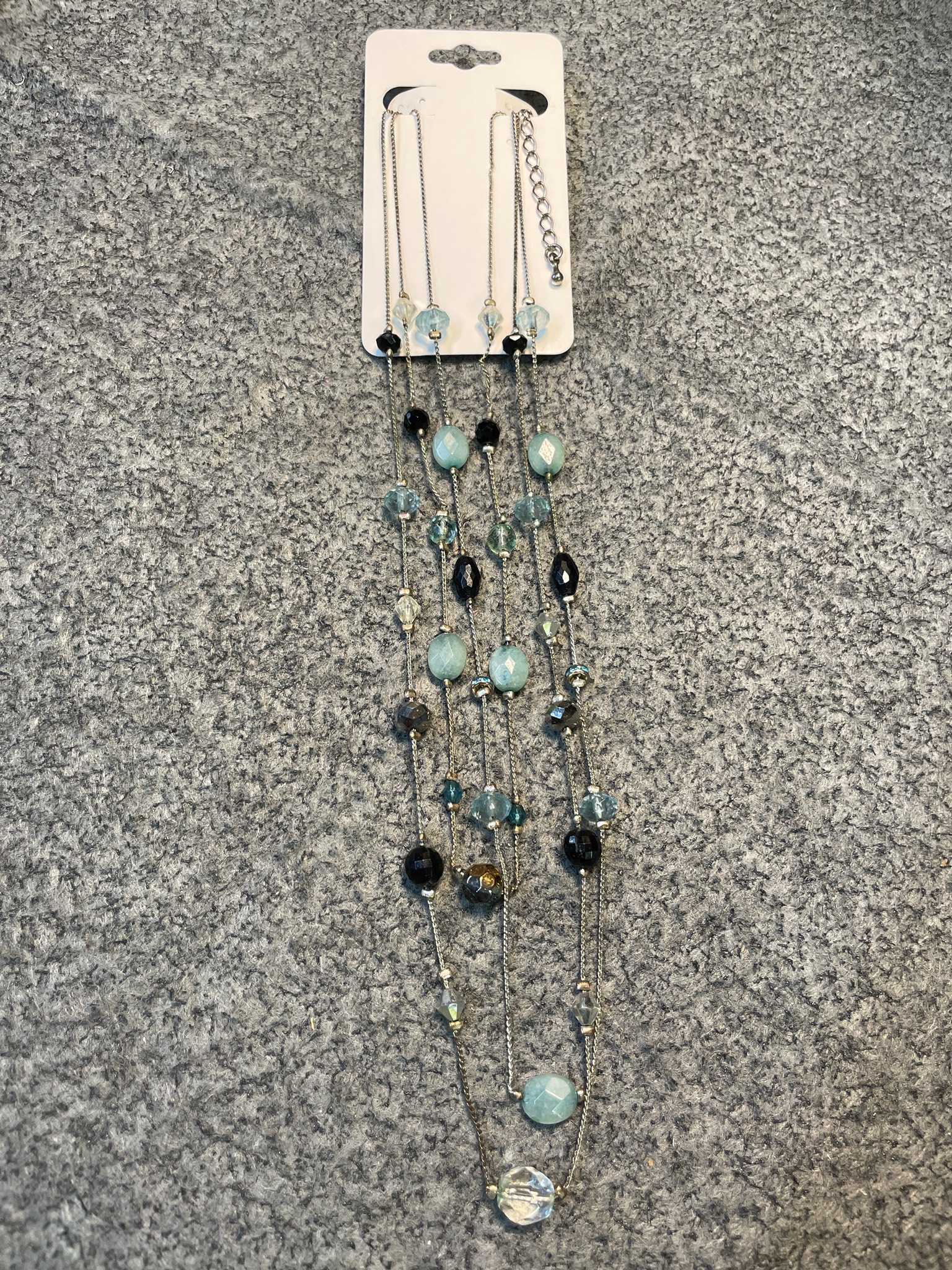 Multi-Strand Beaded Necklace
