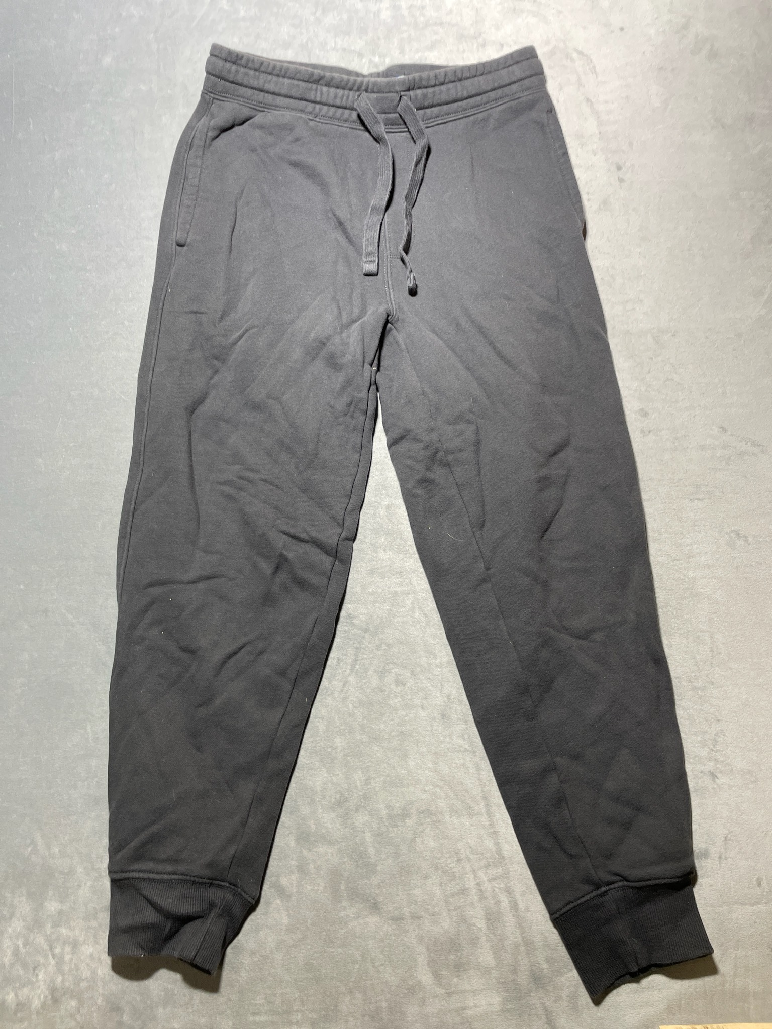 Old Navy Black Cotton-Polyester Jogger Sweatpants Size S