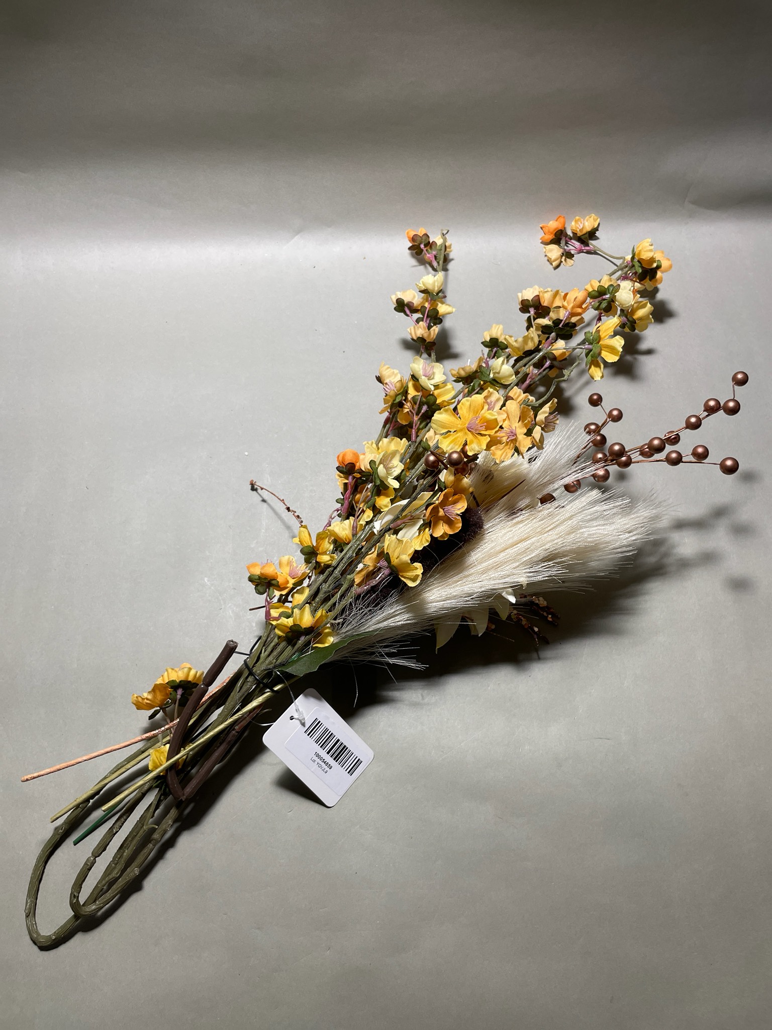 Yellow Orange Mixed Floral Spray