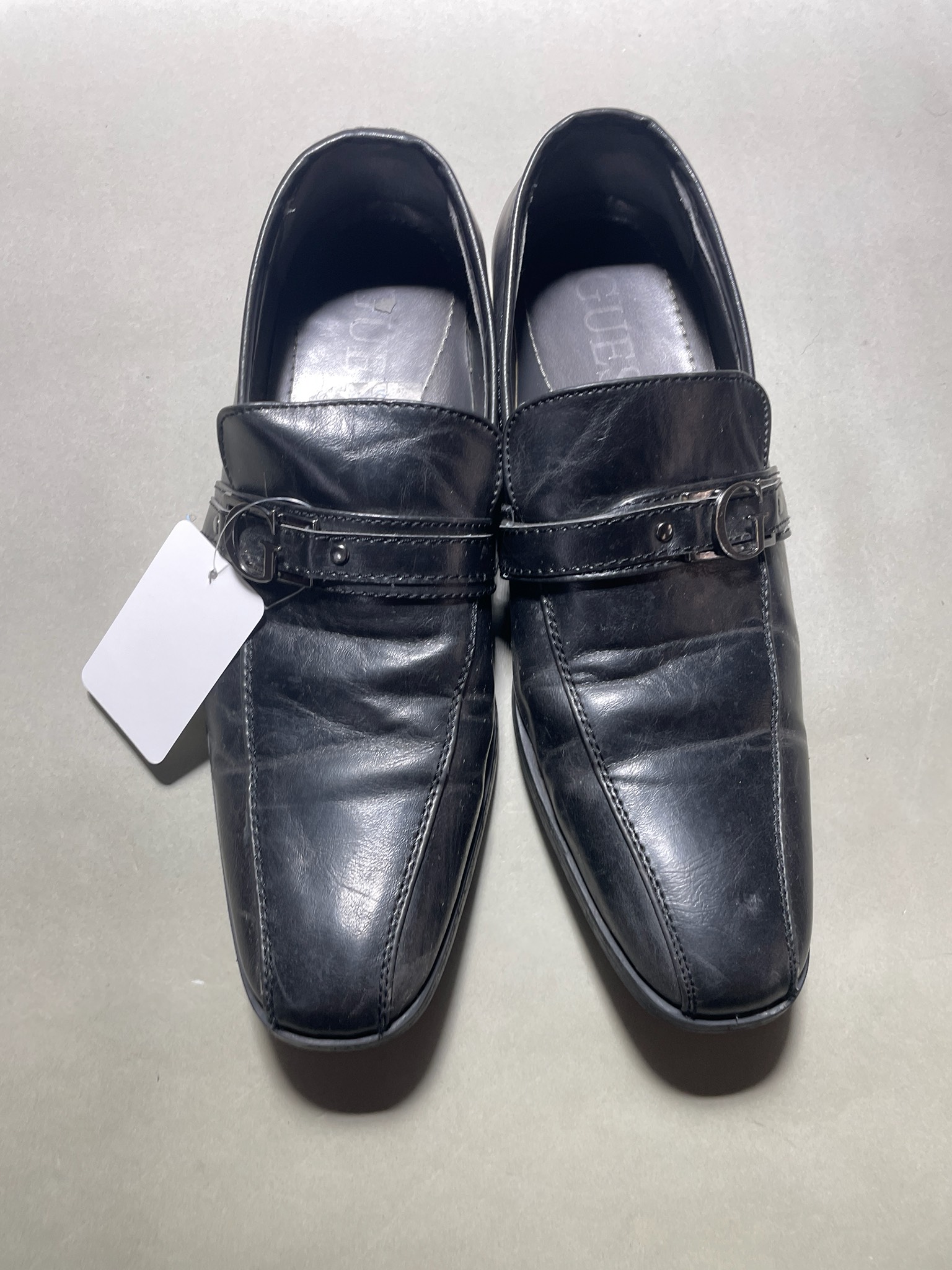 GUESS Black Slip-On Loafers Size US 9.5