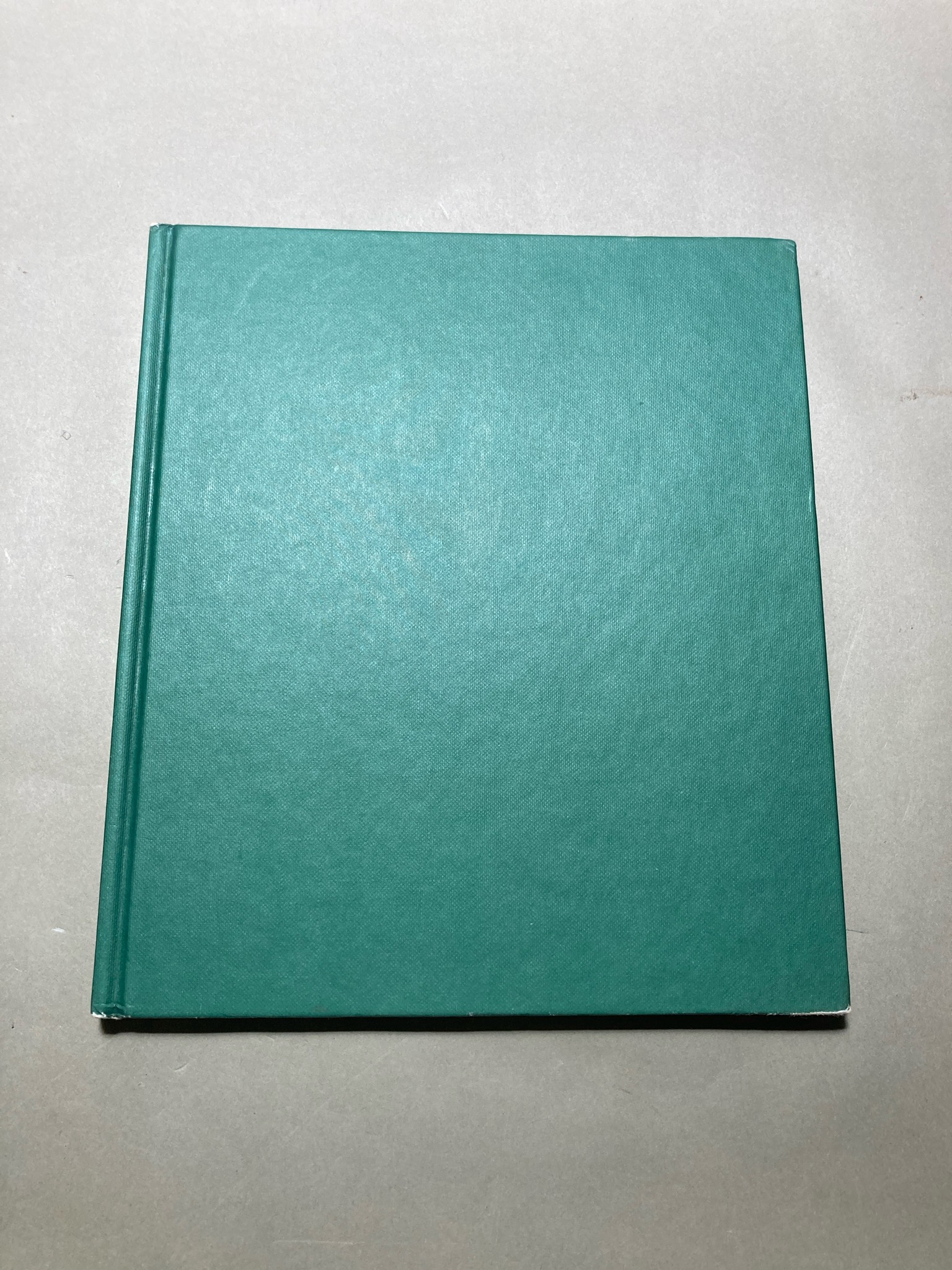 Teal Cloth Hardcover Book