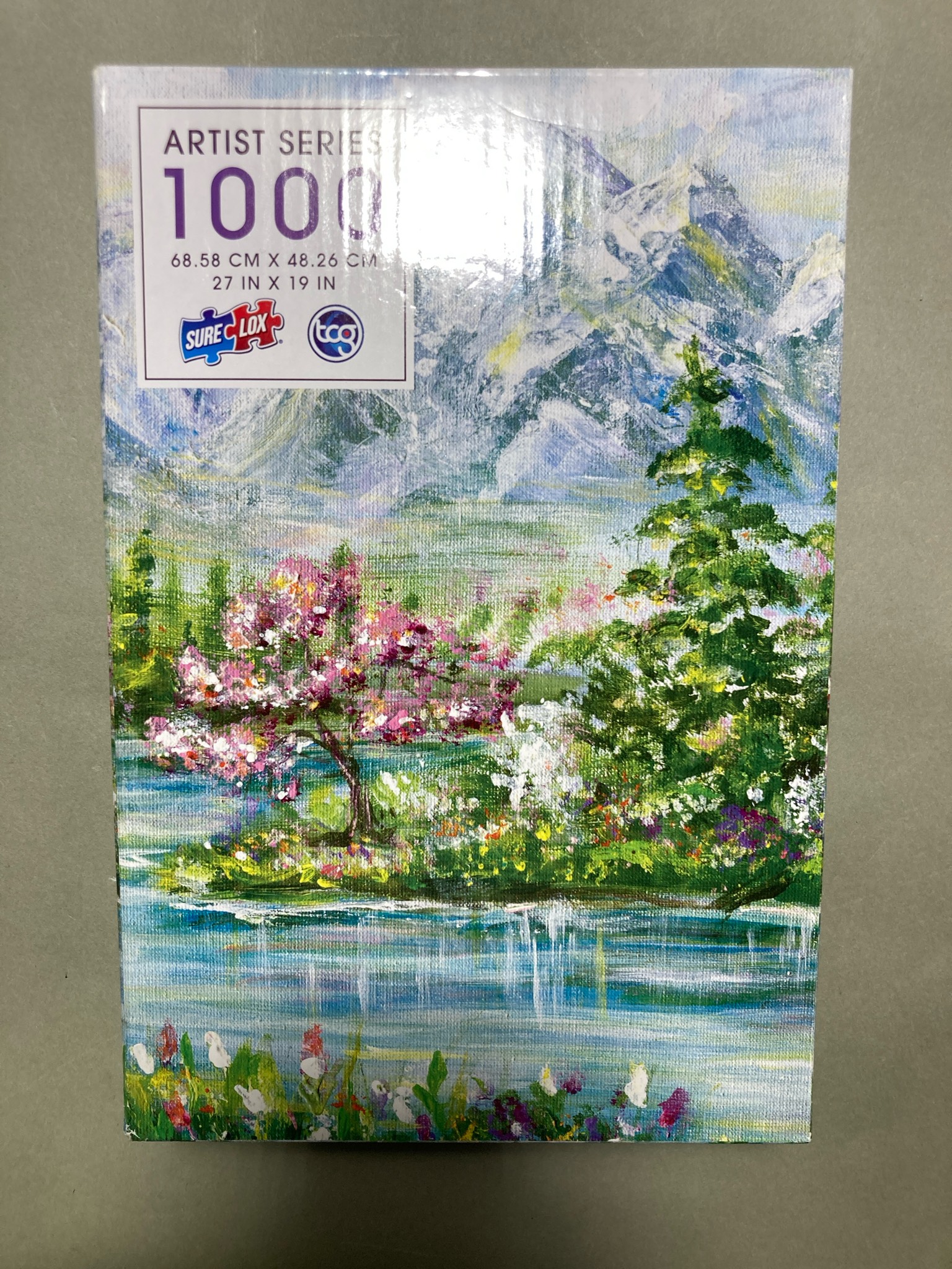 TCG Toys Multicolor Landscape 1000-Piece Jigsaw Puzzle Size 27 in x 19 in