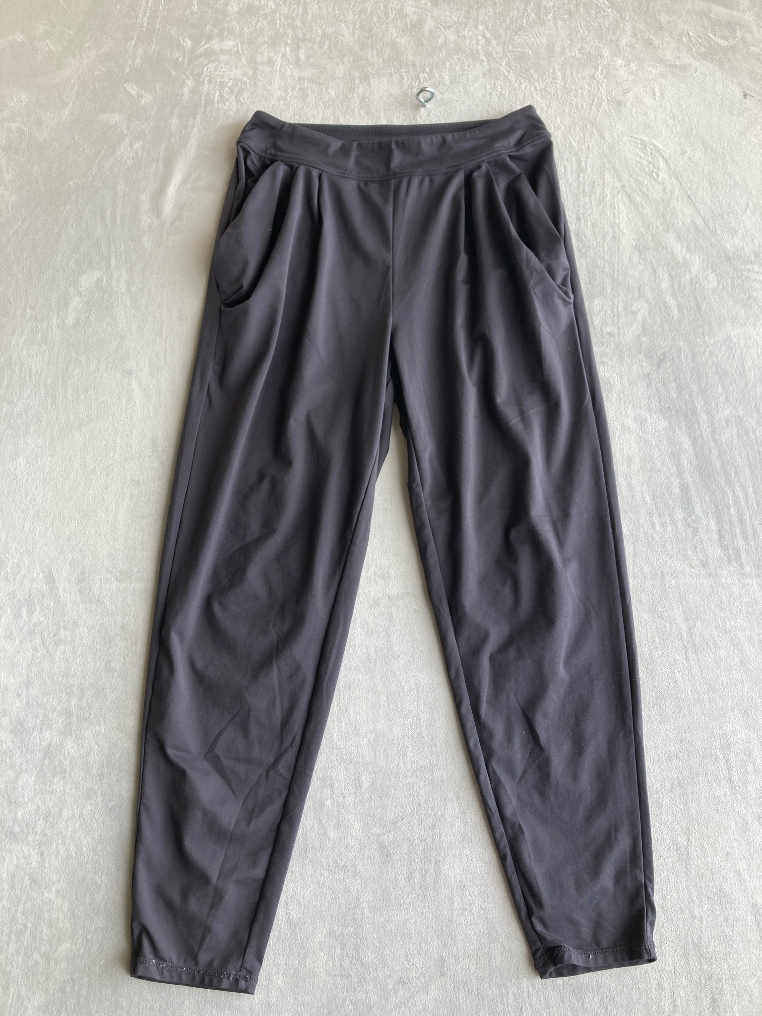 Black Stretch Knit Leggings