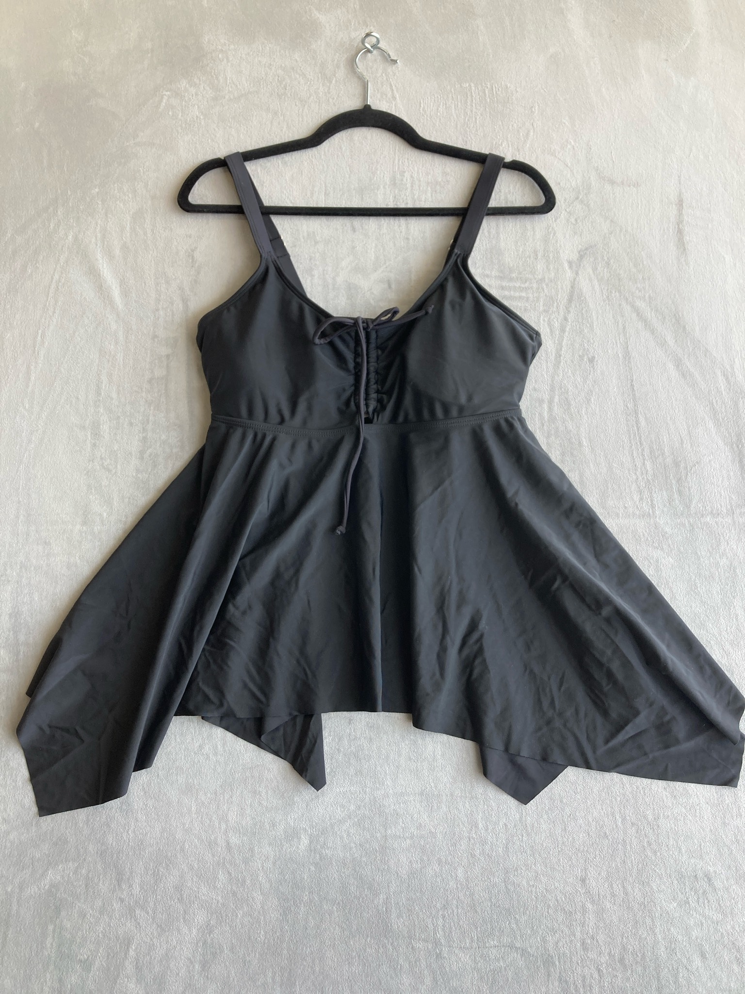 Black Stretch Swimdress Size L