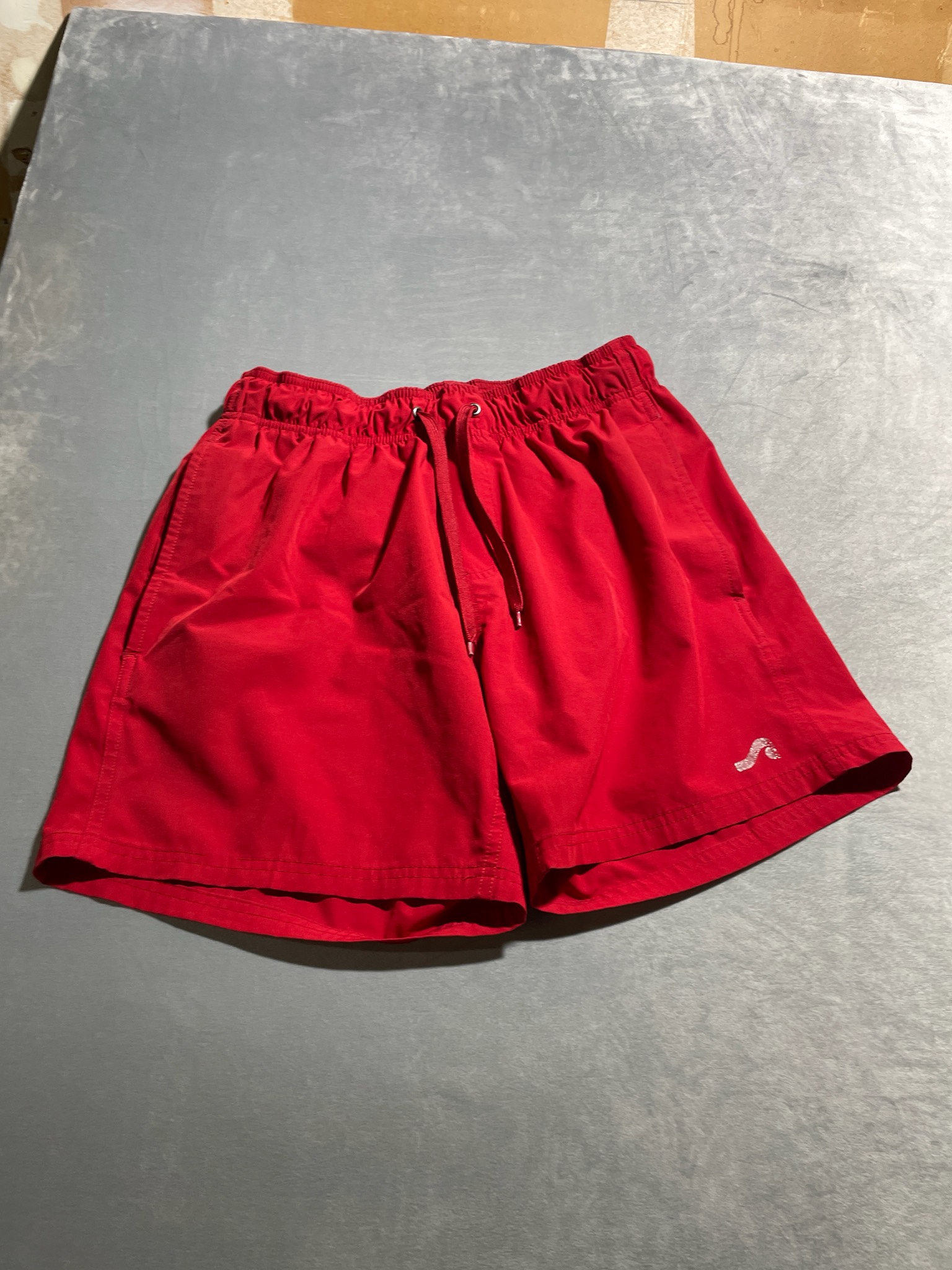 SURFSTYLE Red Polyester blend Swim Trunks Size M