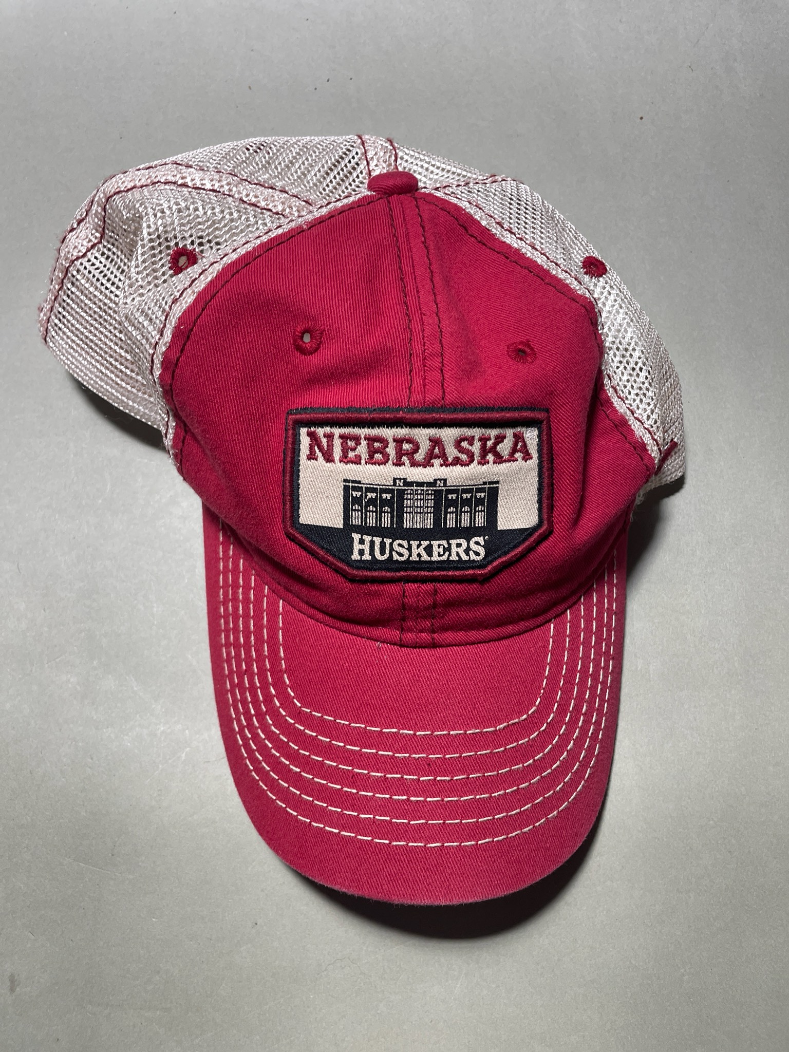 Nebraska Huskers Red Trucker Hat