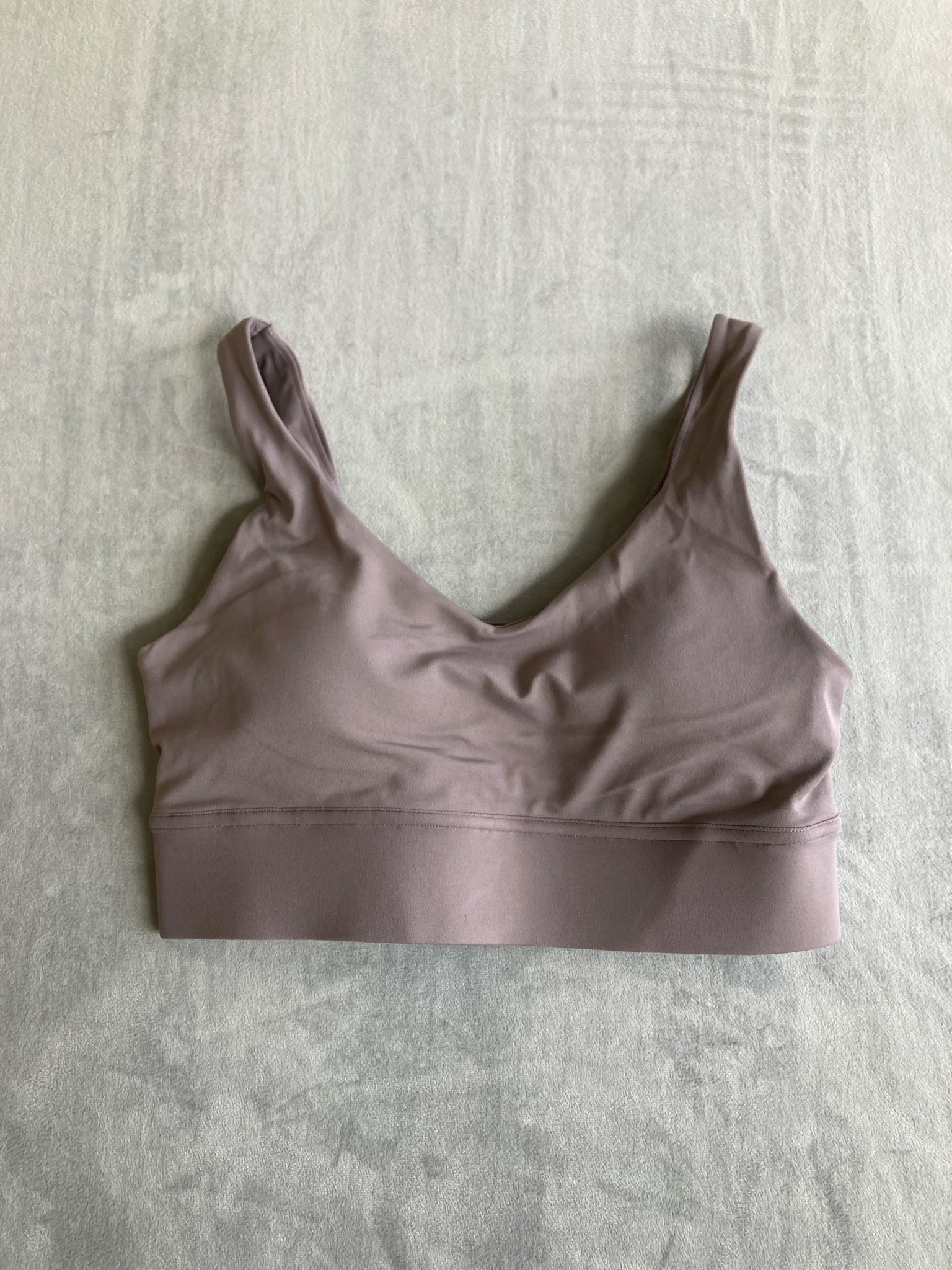 Tiger Marks Mauve Stretch Knit Sports Bra Size XL