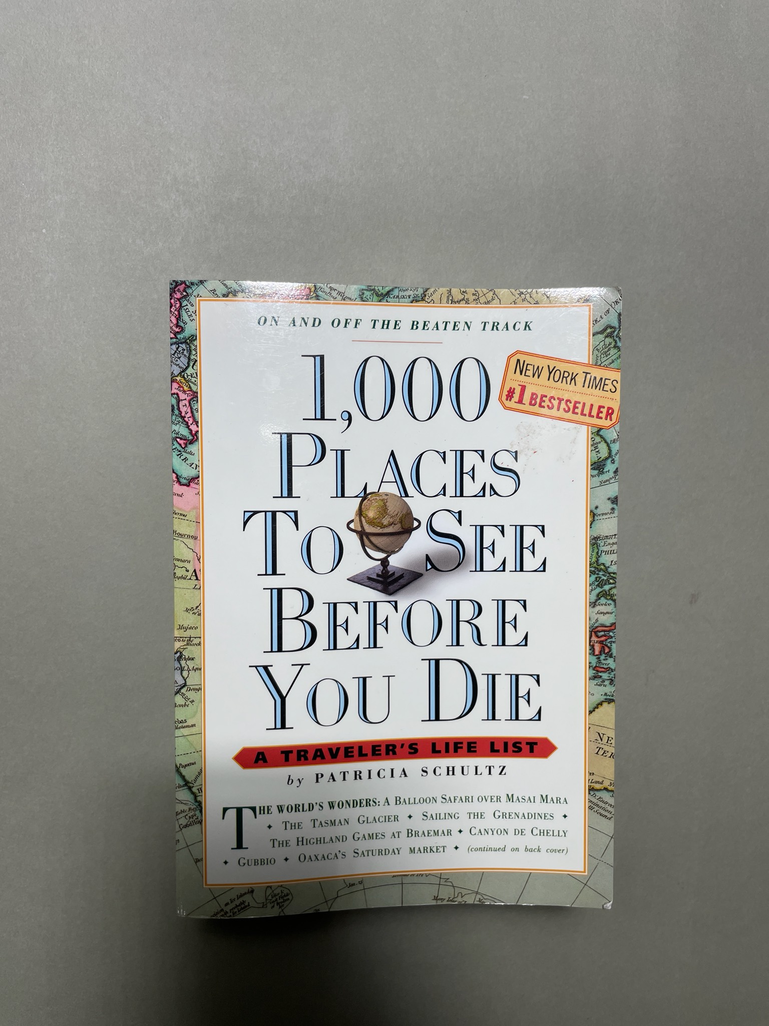 Patricia Schultz 1000 Places To See Before You Die Paperback