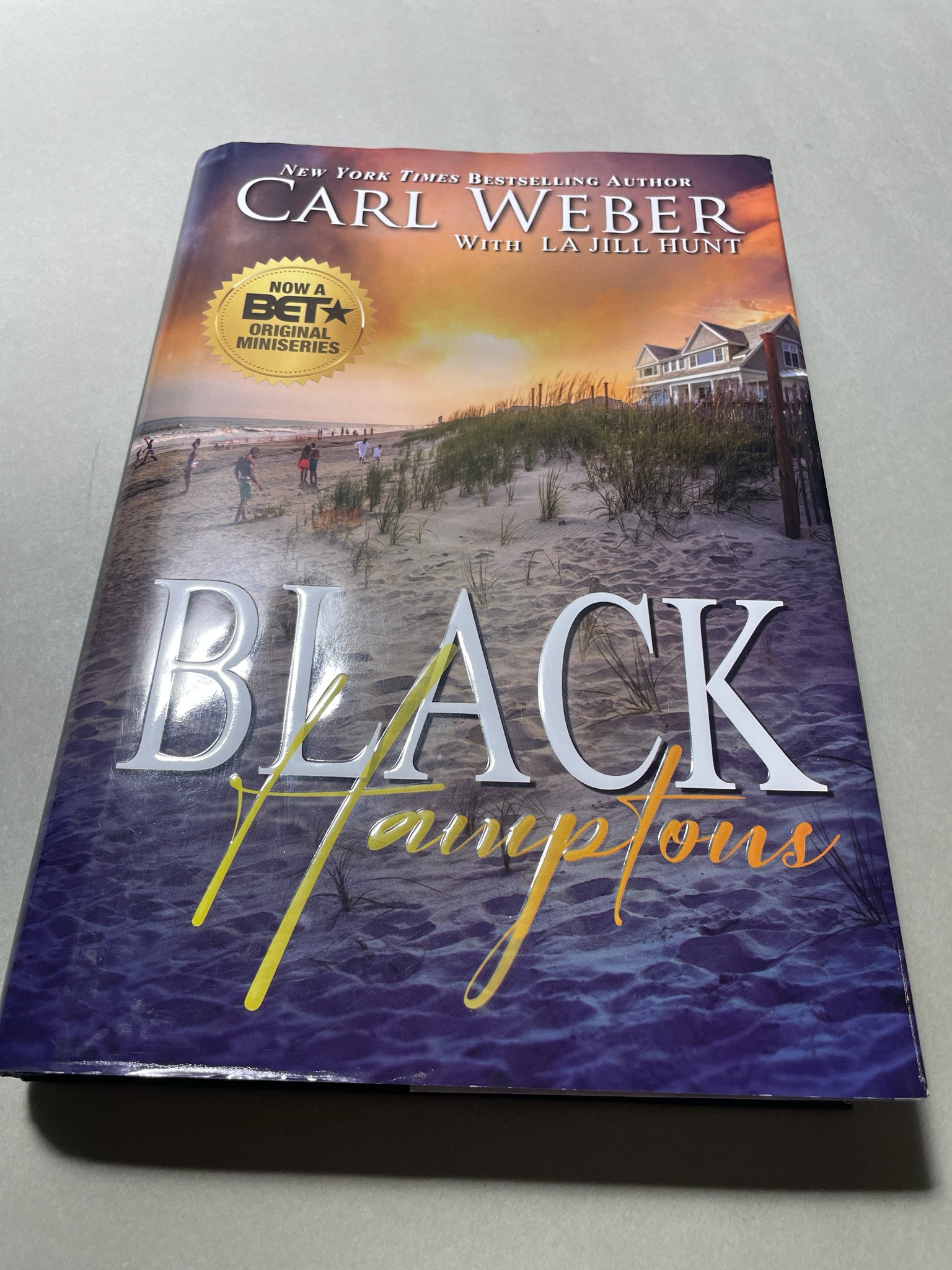 Carl Weber Black Hamptons Hardcover Book