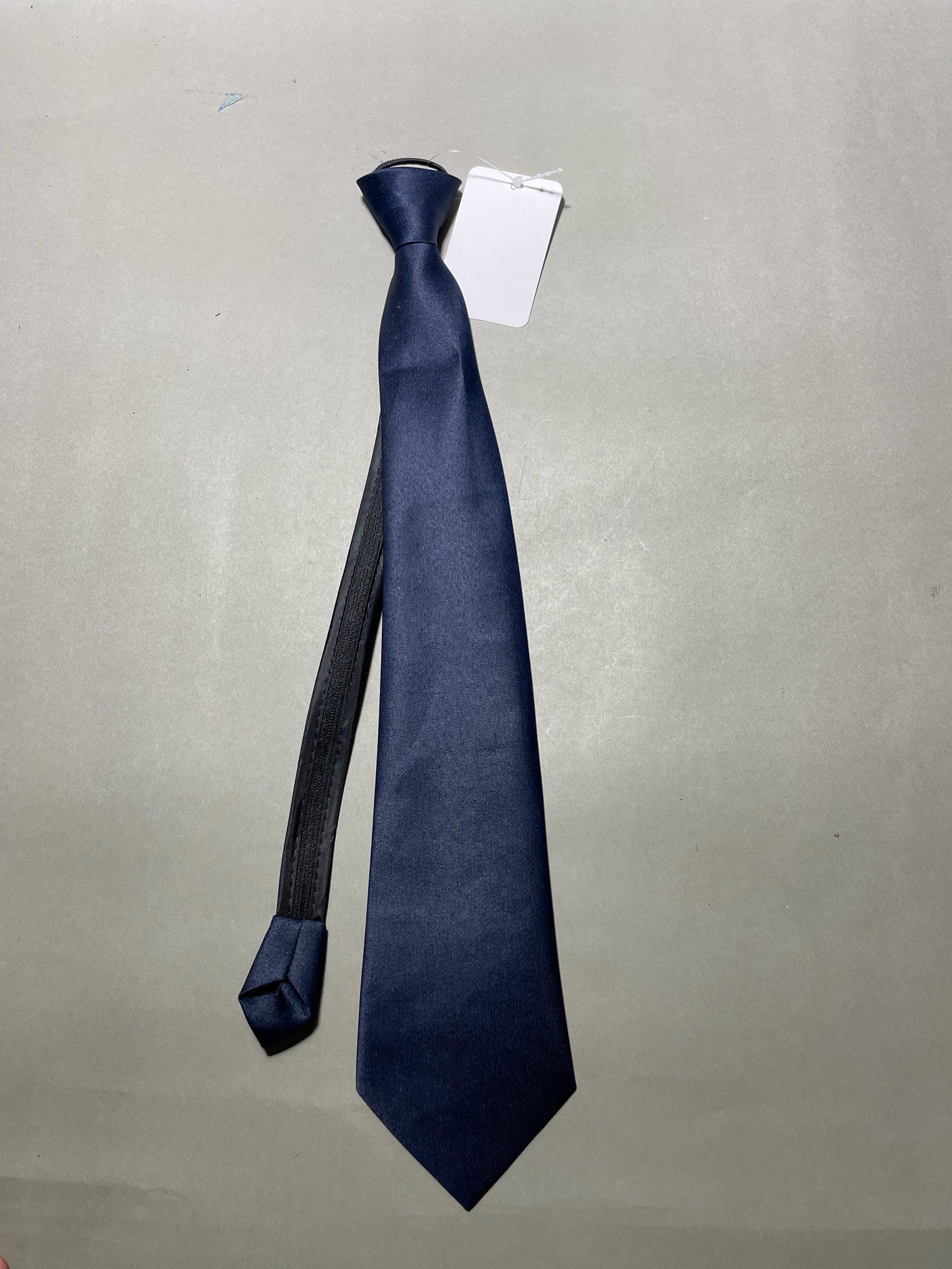 Navy Pre-Tied Necktie