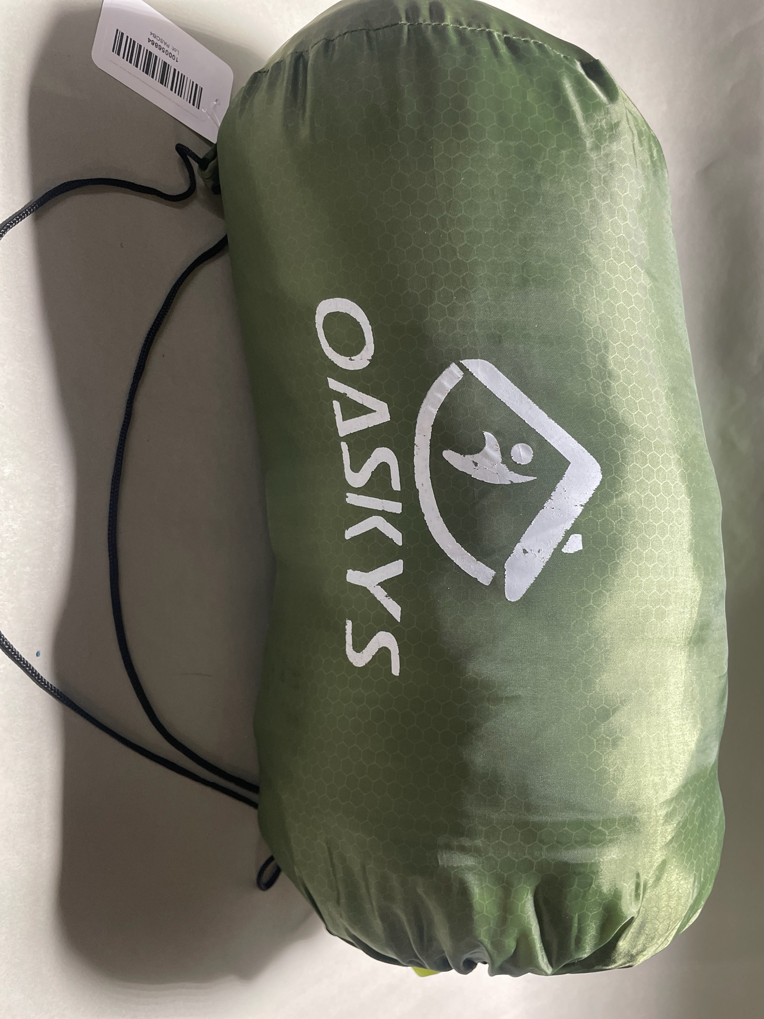 SAIKY Olive Green Hex Ripstop Stuff Sack