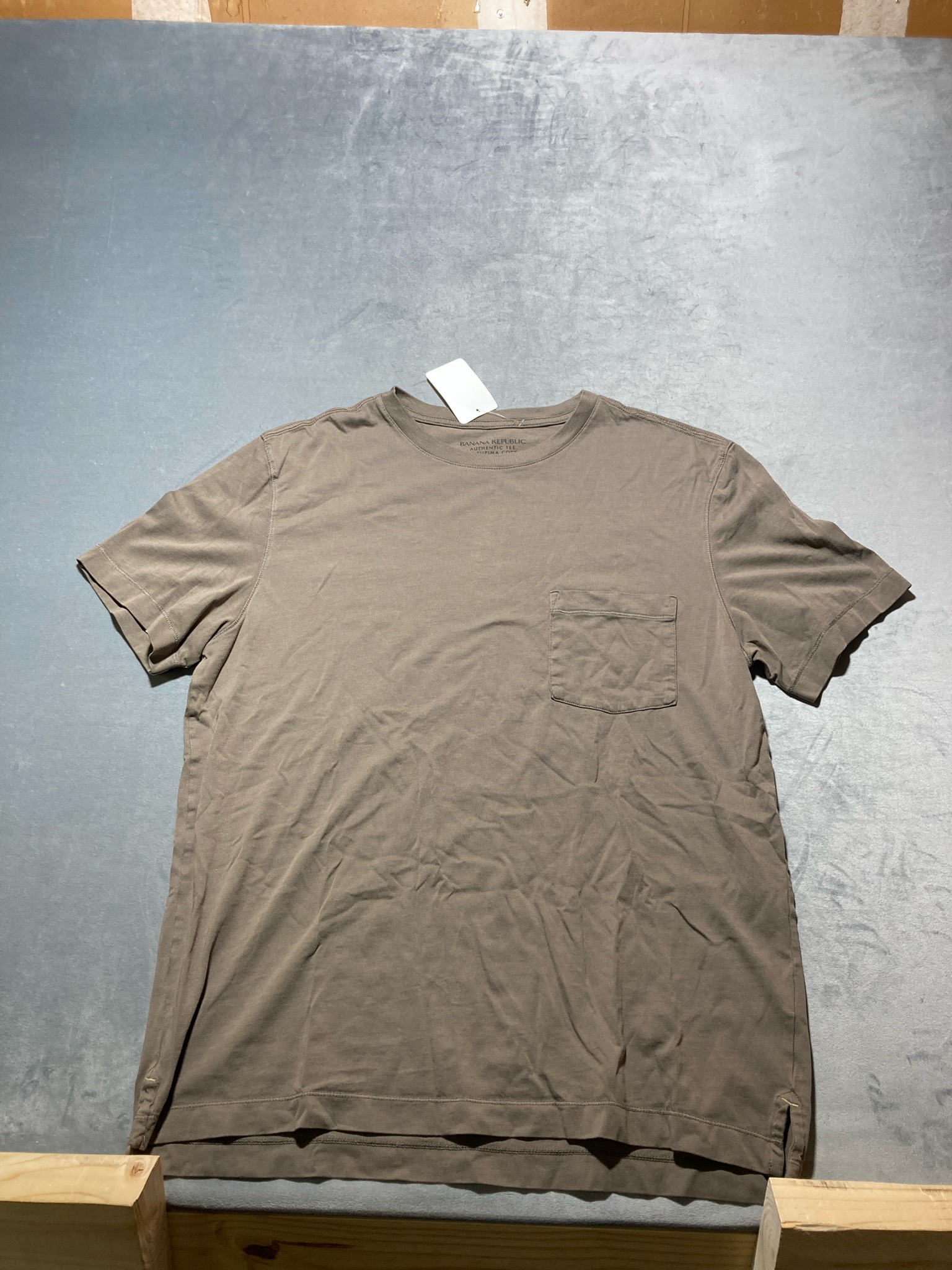 Banana Republic gray cotton t shirt size medium