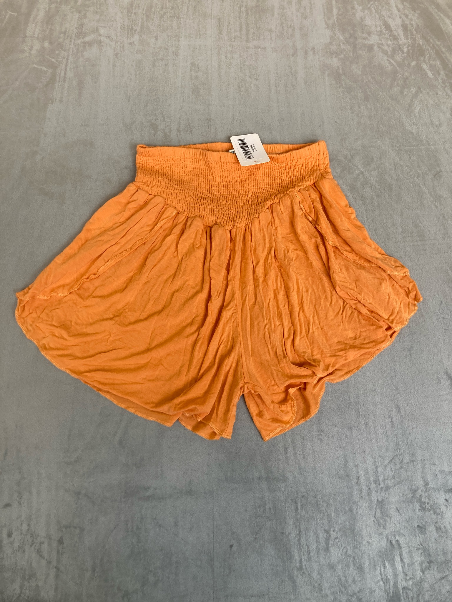 Earthbound Trading Orange Flowy Shorts Size M