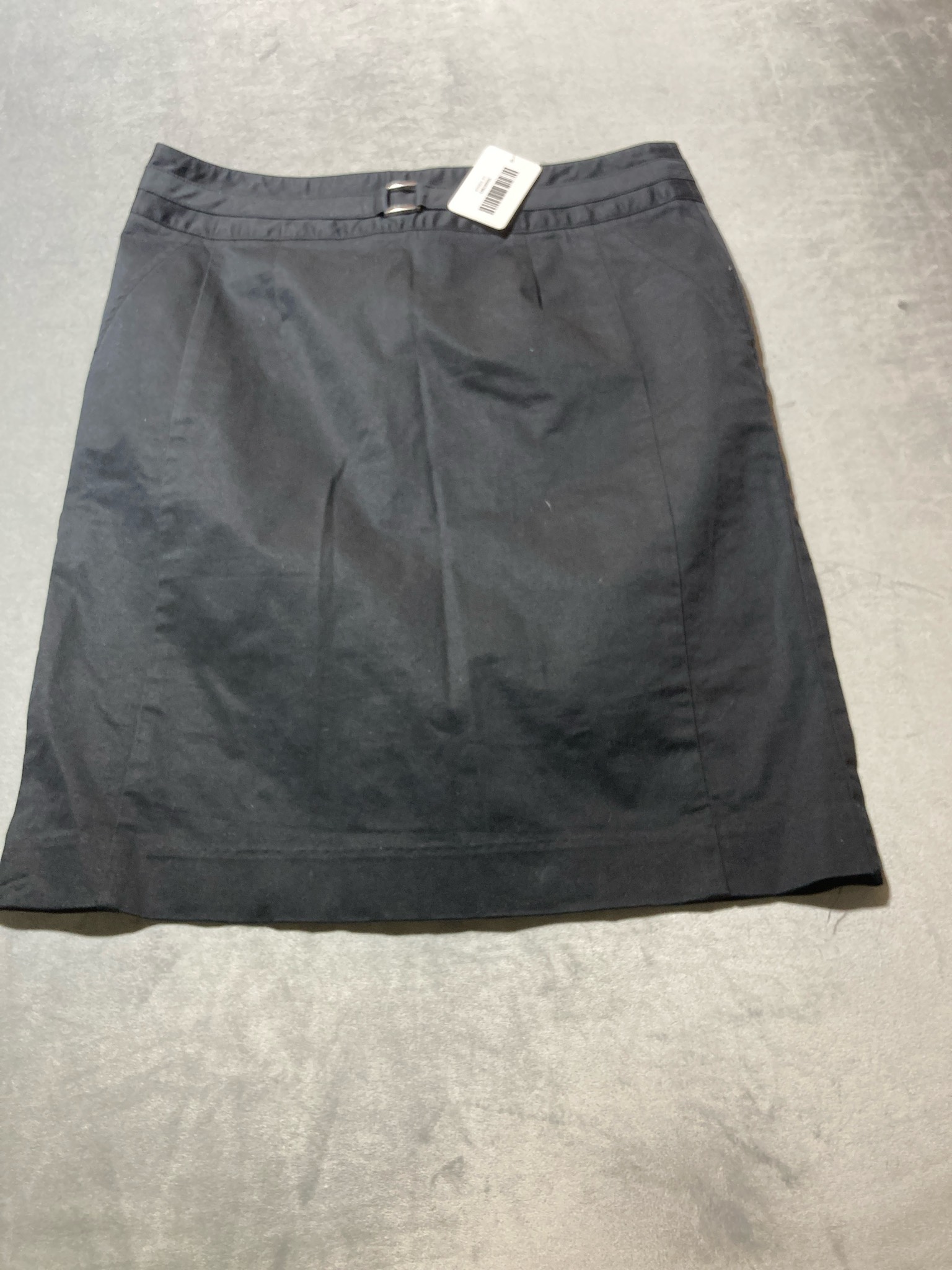 JACOB Black Woven Pencil Skirt Size Size 8