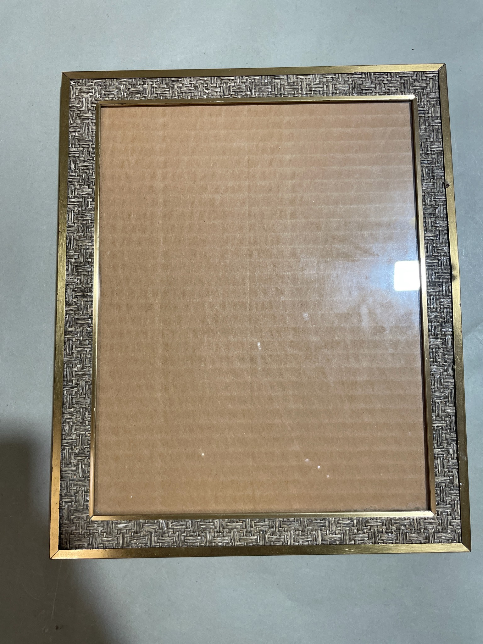 Gold Woven Trim Picture Frame
