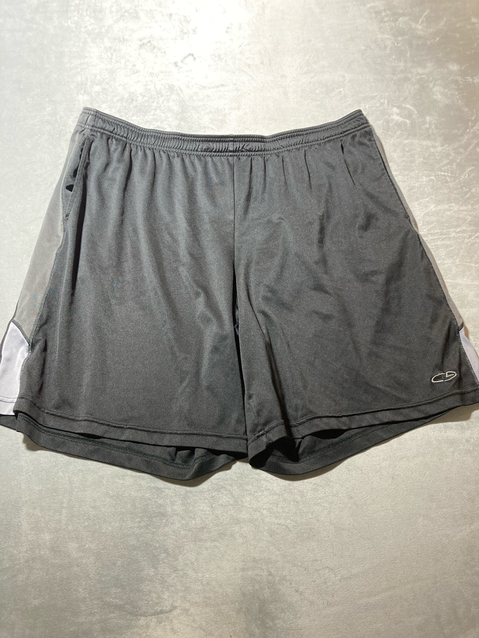 Champion Black Polyester Athletic Shorts Size XXL
