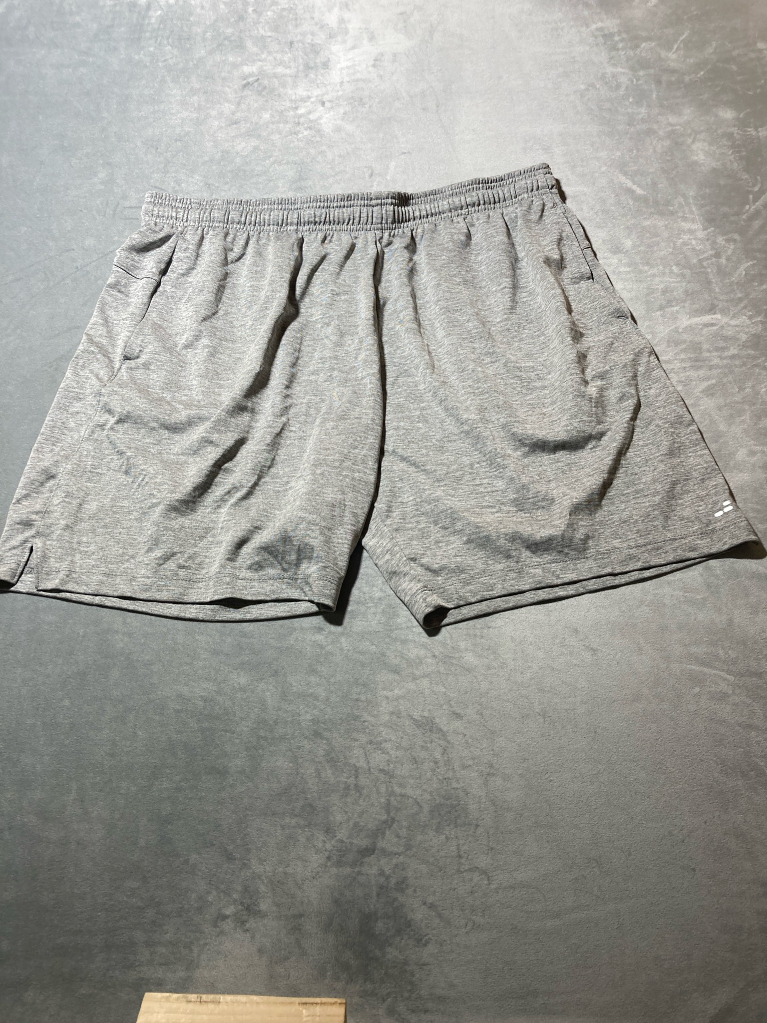 bcg Heather Light Grey polyester shorts size 2XL