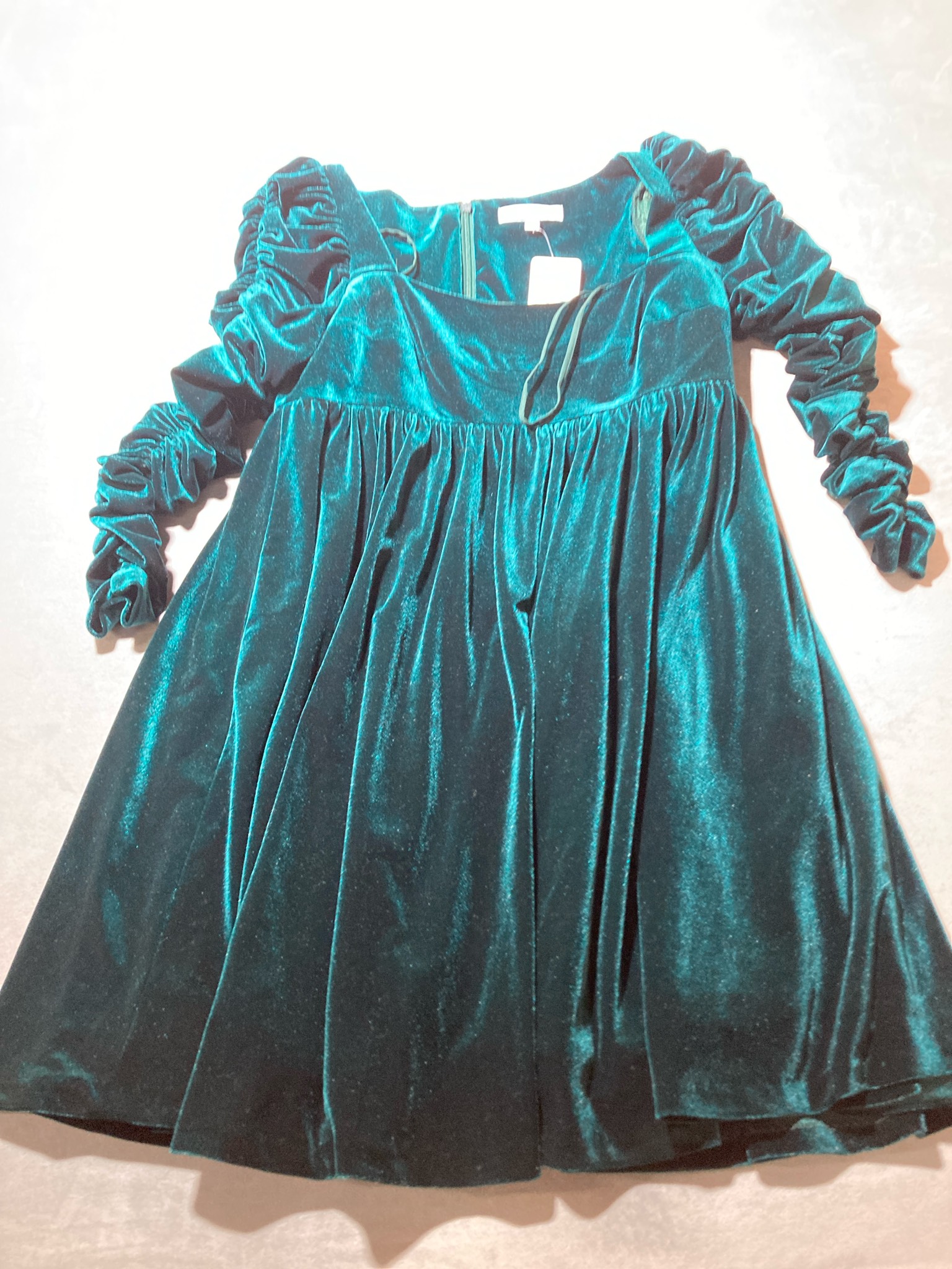 Antonio Melani Emerald Velvet Dress Size Size 6