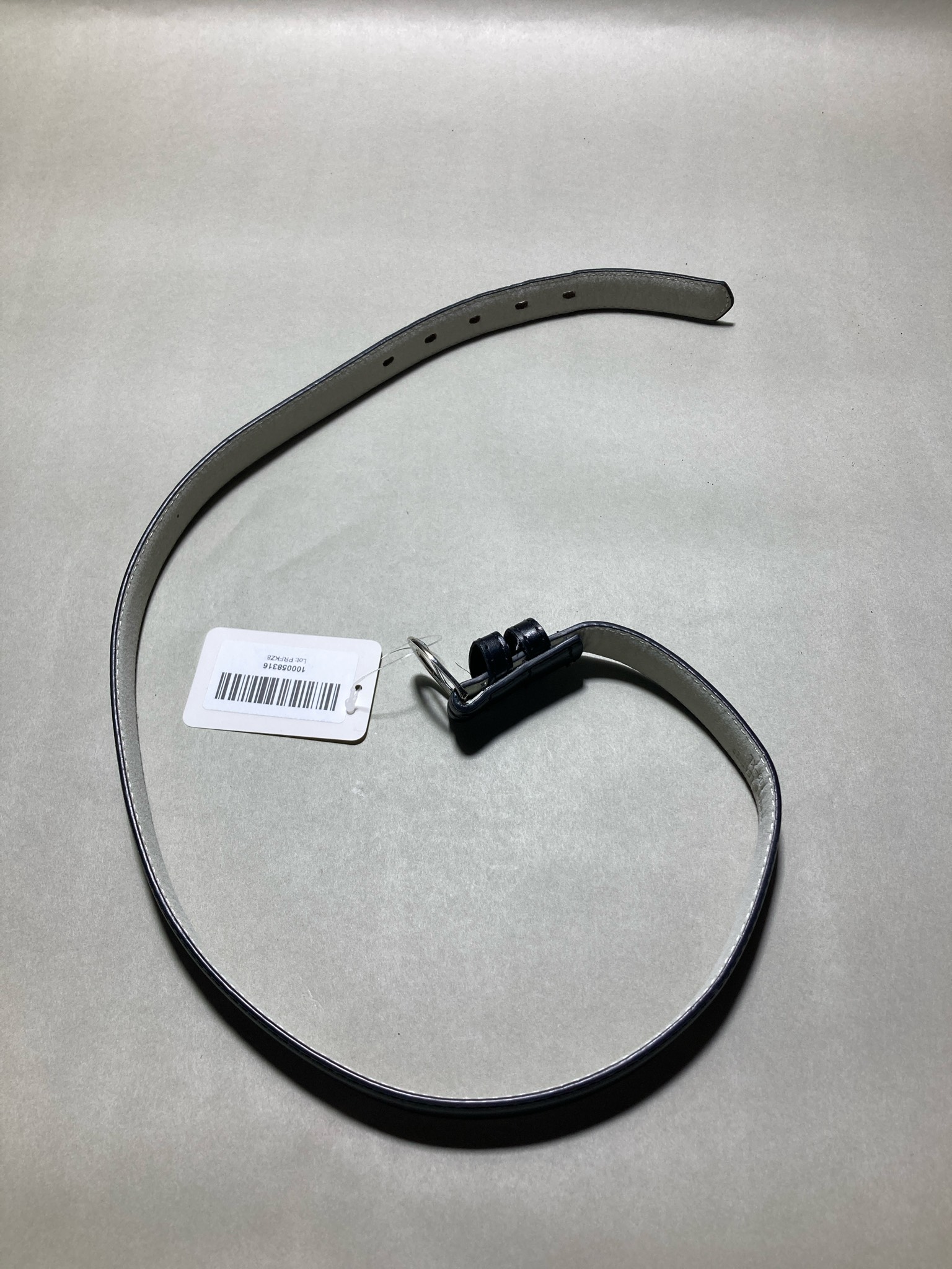 Black Genuine Leather Belt