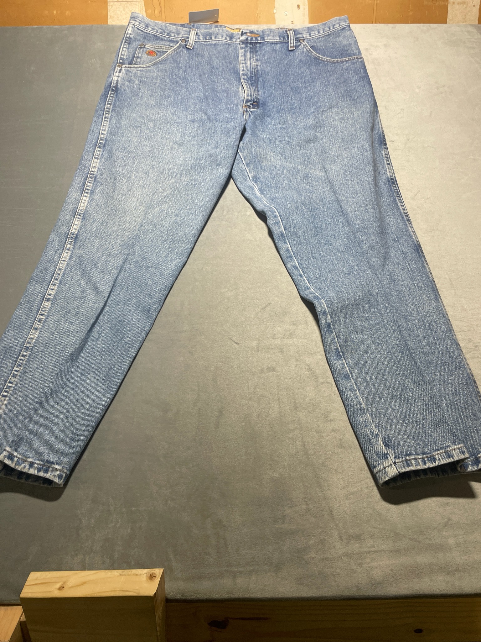 Wrangler Light Blue Denim Jeans Size 42 x 30