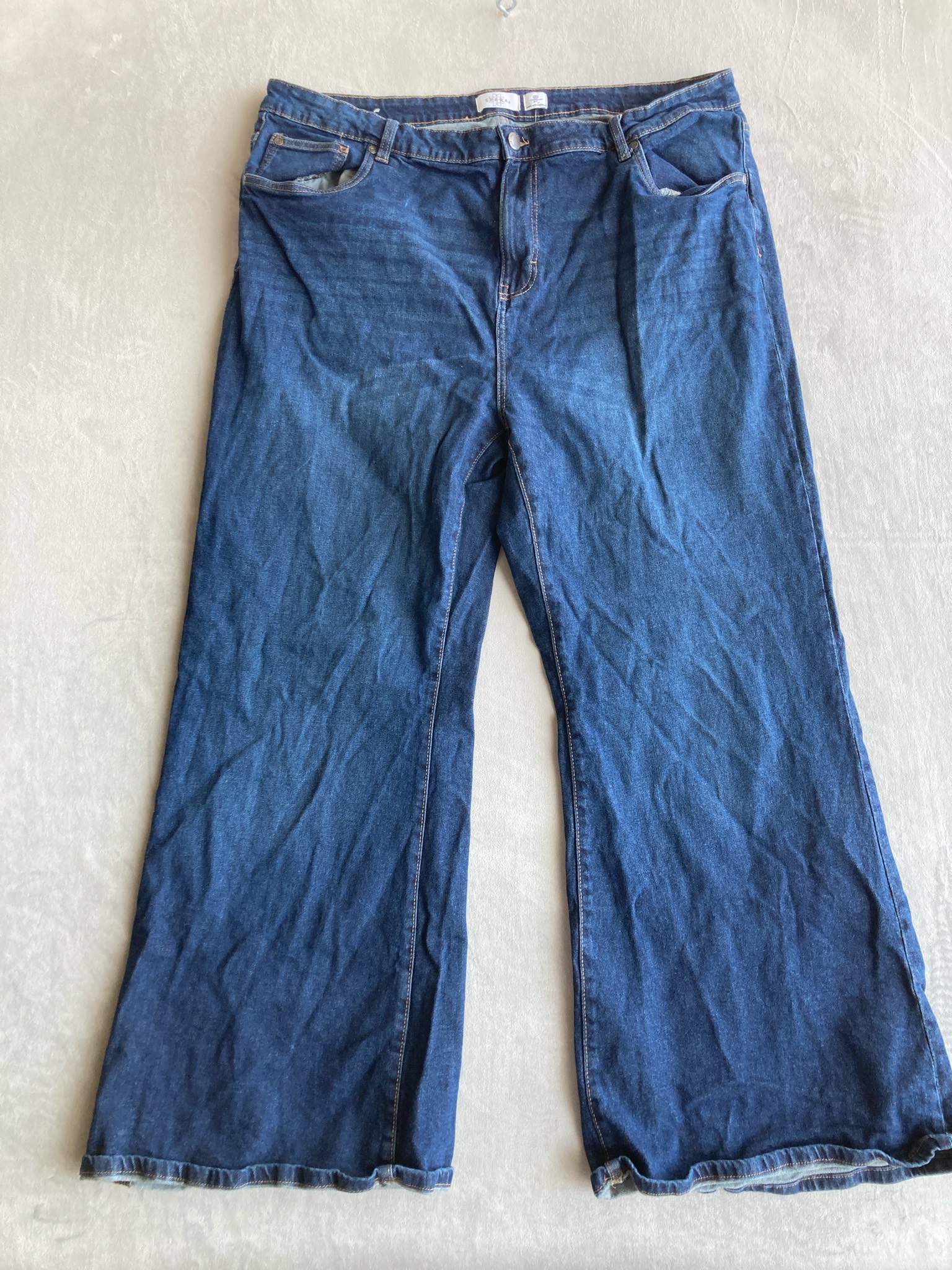 SERRA Dark Indigo Denim Jeans Size XL