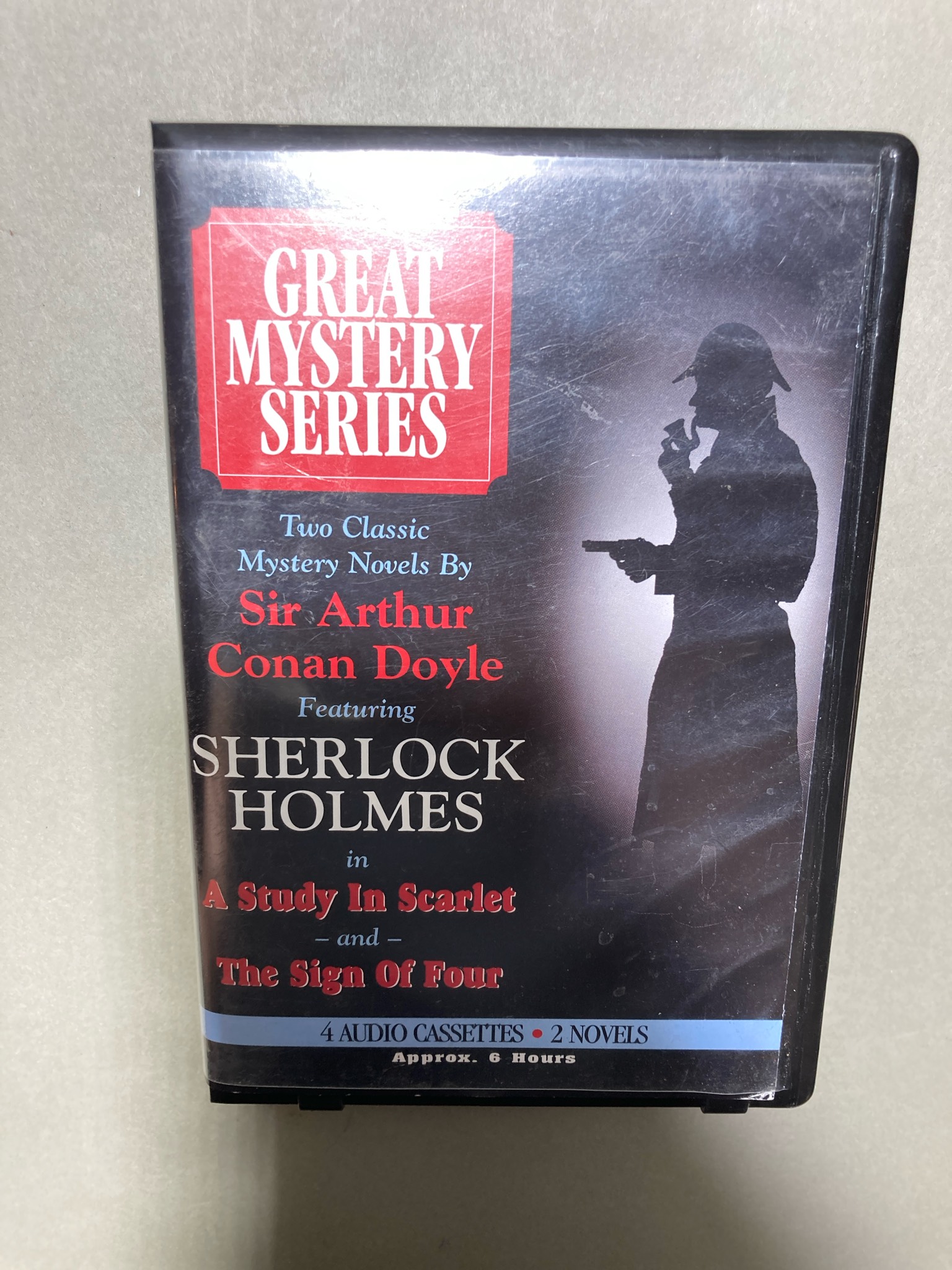 Media Books Sherlock Holmes Audio Cassette Set Size 4 Cassettes
