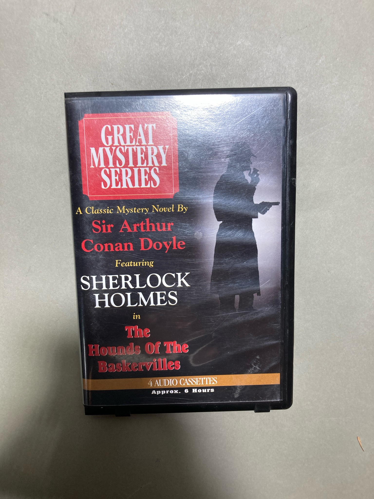 Media Books The Hounds of the Baskervilles Audiobook Cassette Set Size 4 cassettes