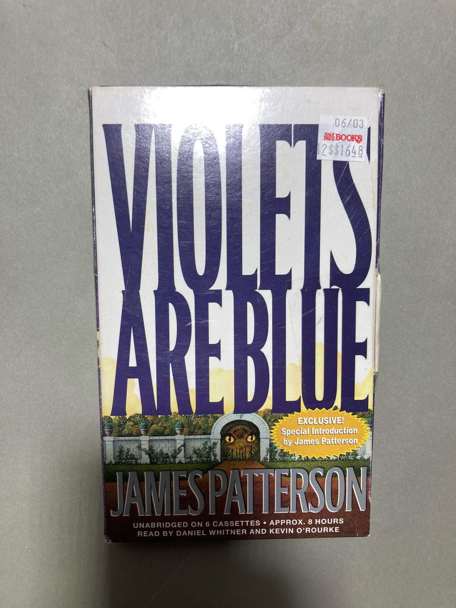 Time Warner AudioBook Violets Are Blue Audiobook Cassette Set
