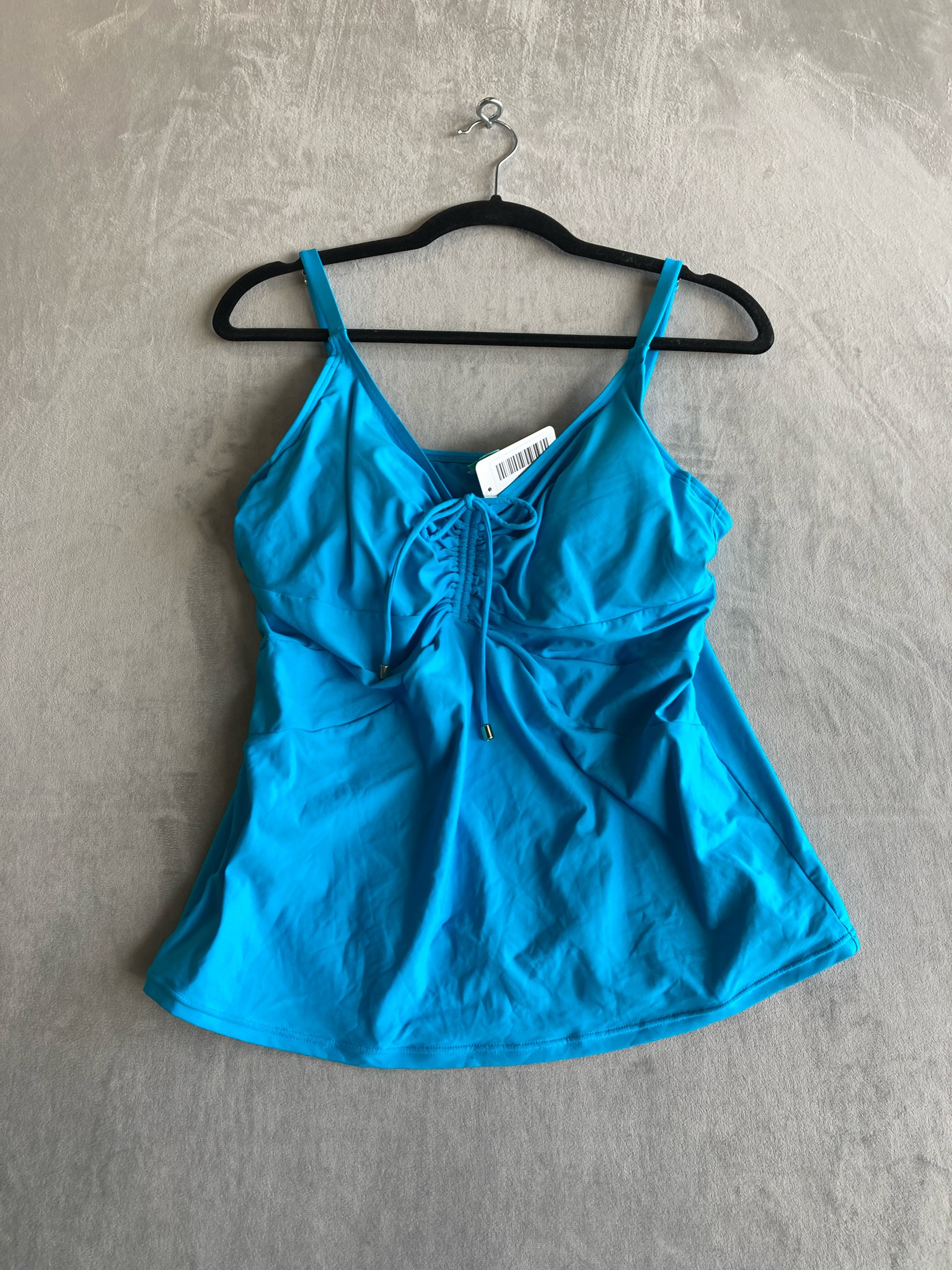 Swimsets Bright Turquoise Stretch Tankini Top
