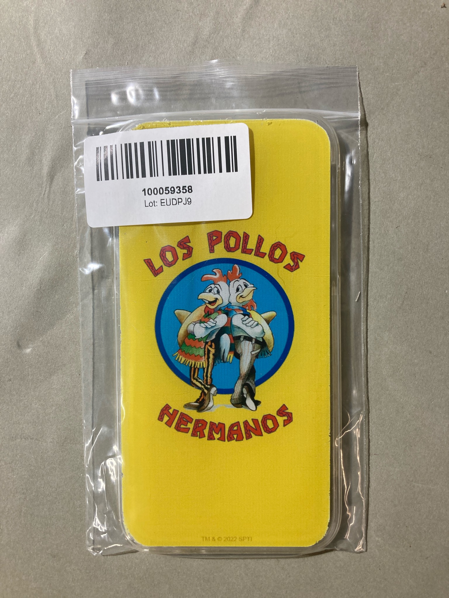 Los Pollos Hermanos Yellow Graphic Clear Phone Case