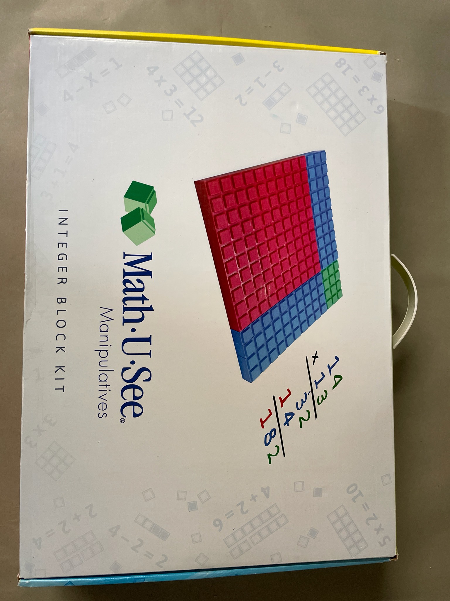 Math-U-See Multicolor Base-Ten Integer Block Kit