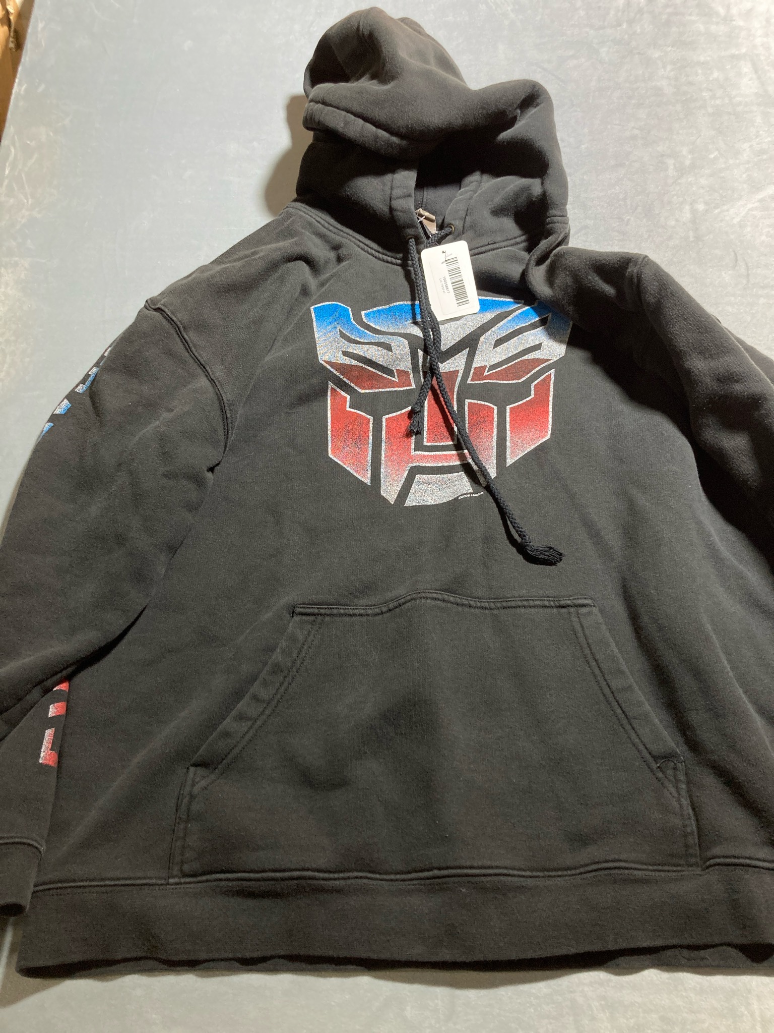 Transformers Black Fleece Pullover Hoodie