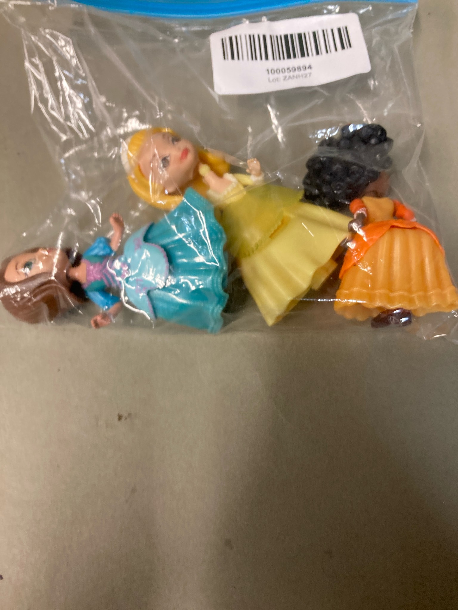 Assorted Small Plastic Dolls