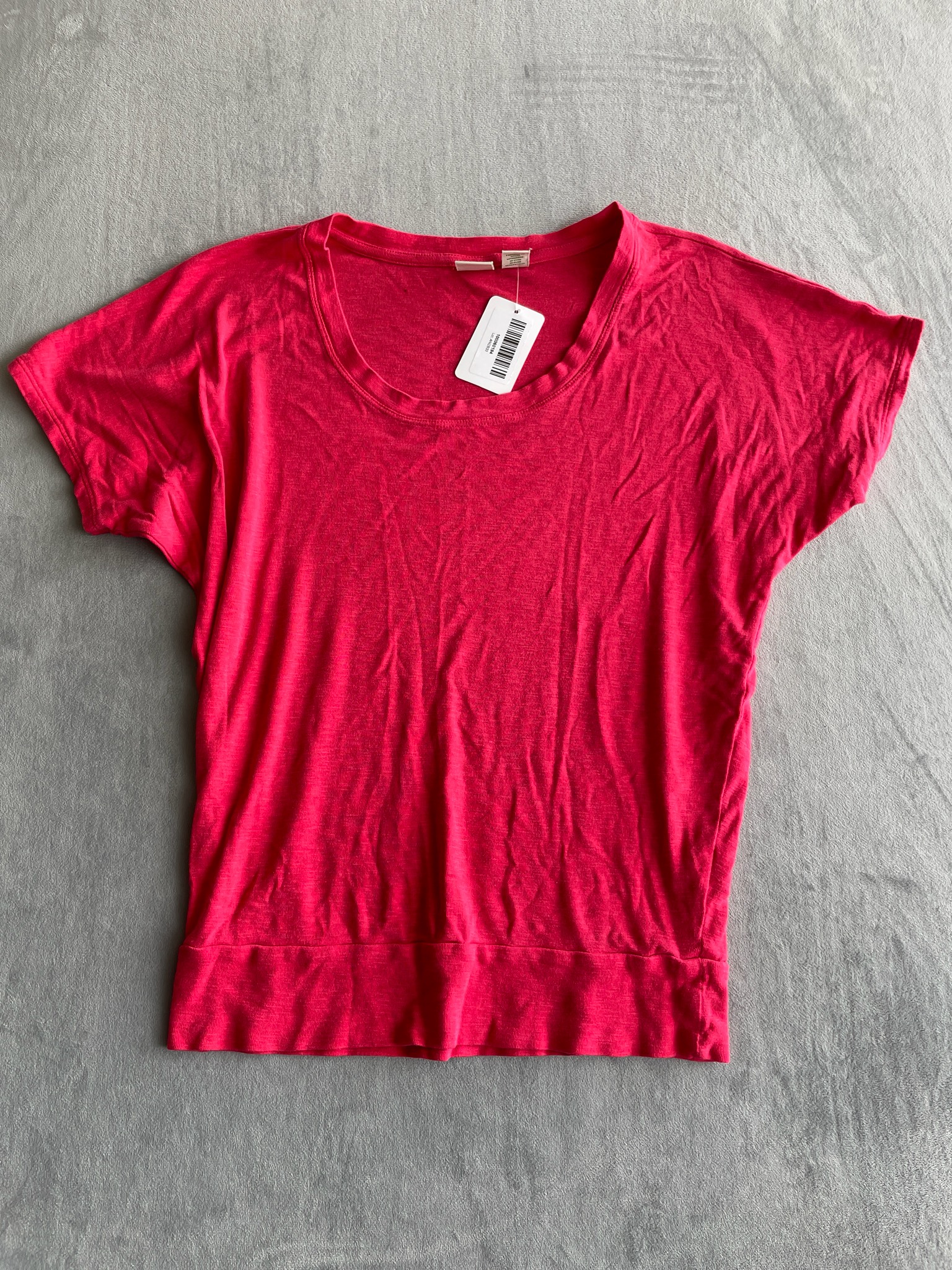 Lucy & Laurel Fuchsia Jersey T-Shirt