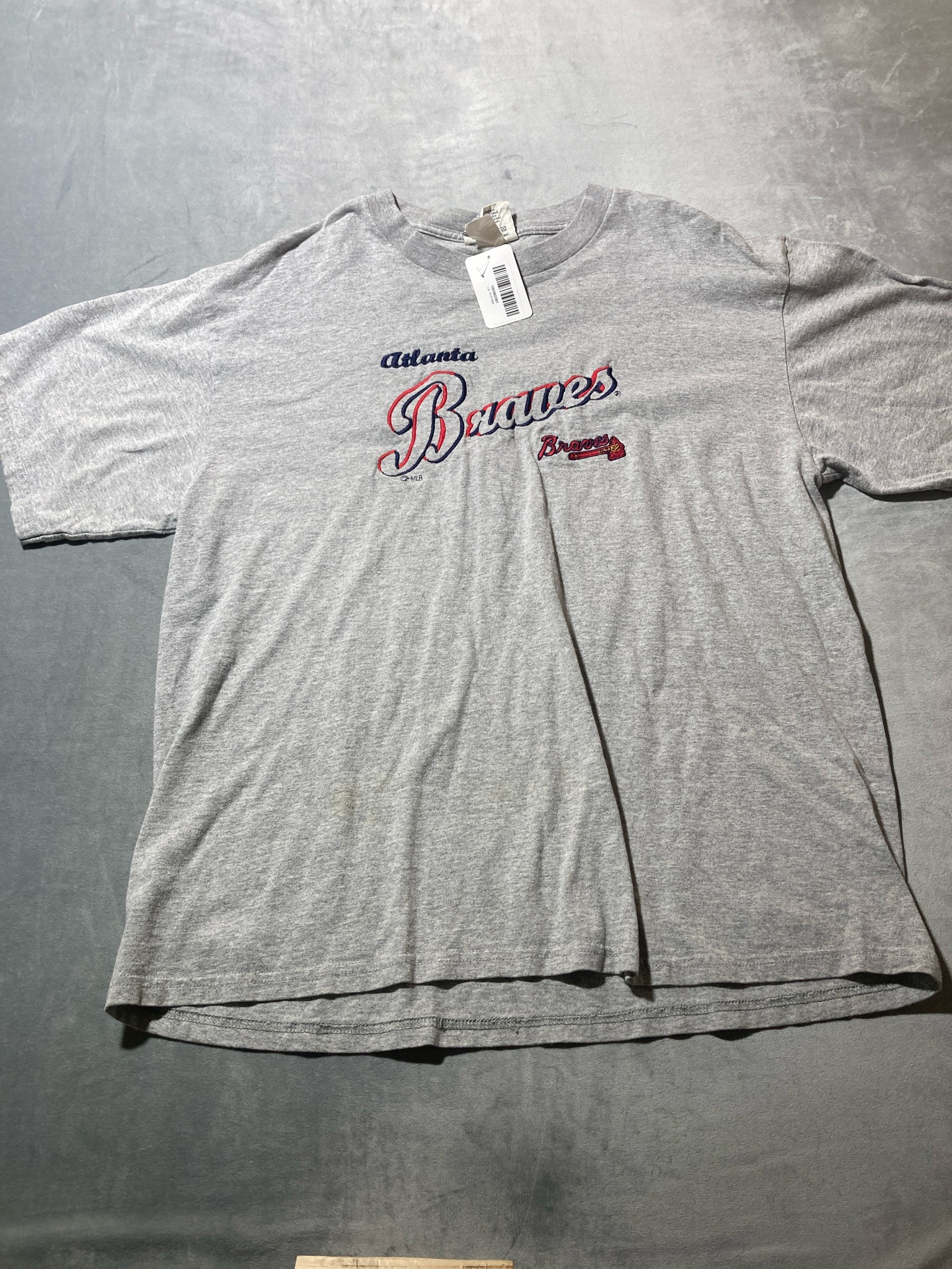 Lee Sport Heather Gray Knit T-Shirt Size XL