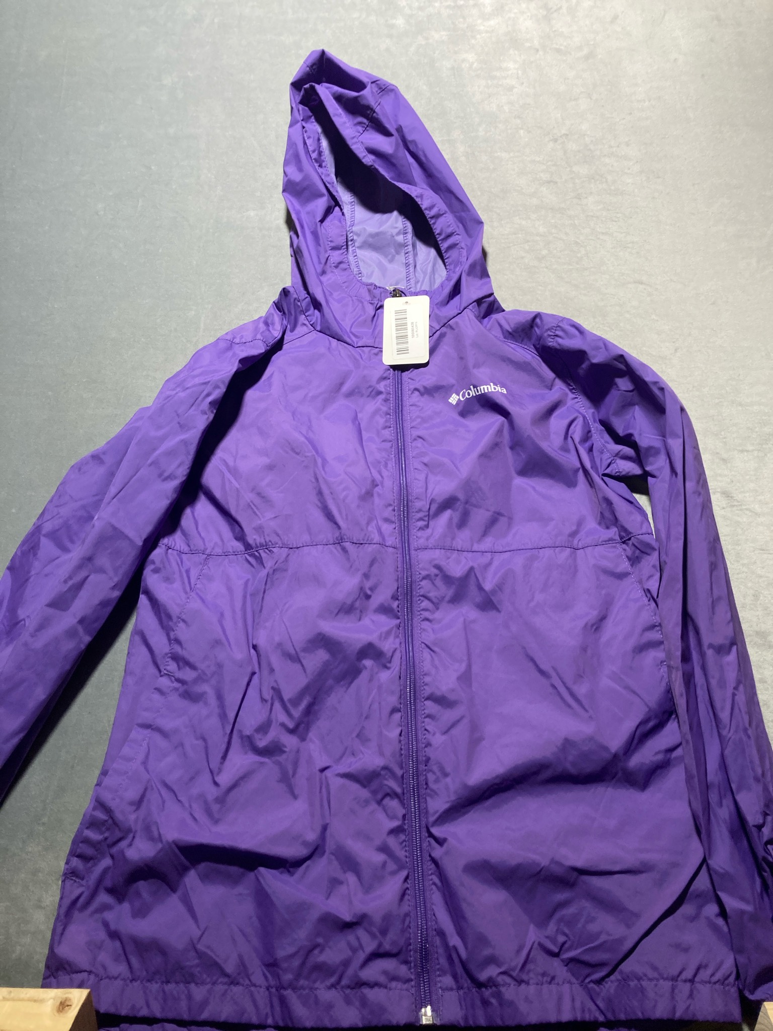 Columbia Purple Synthetic Shell Jacket