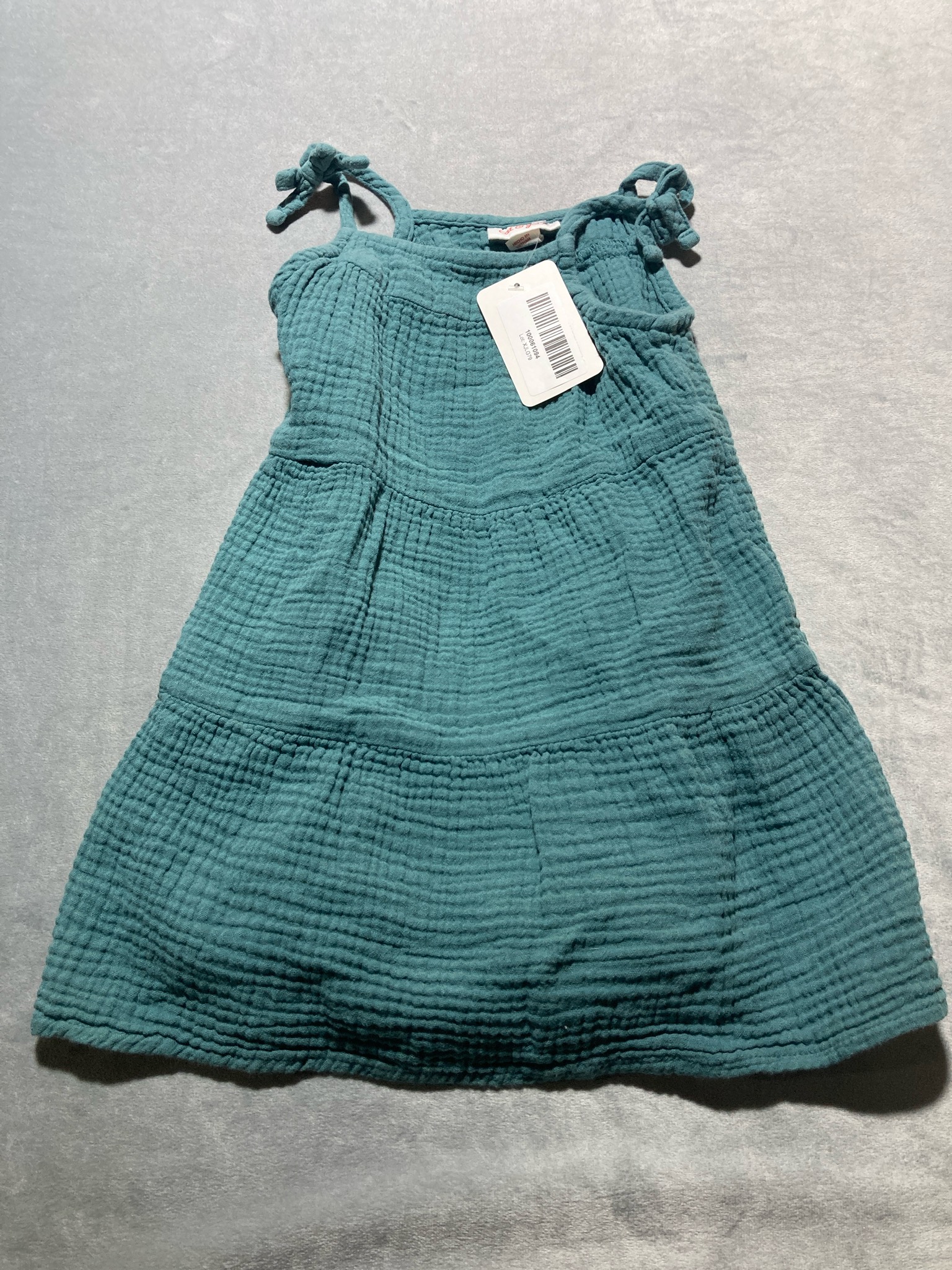 Cat & Jack green sleeveless dress size 3t