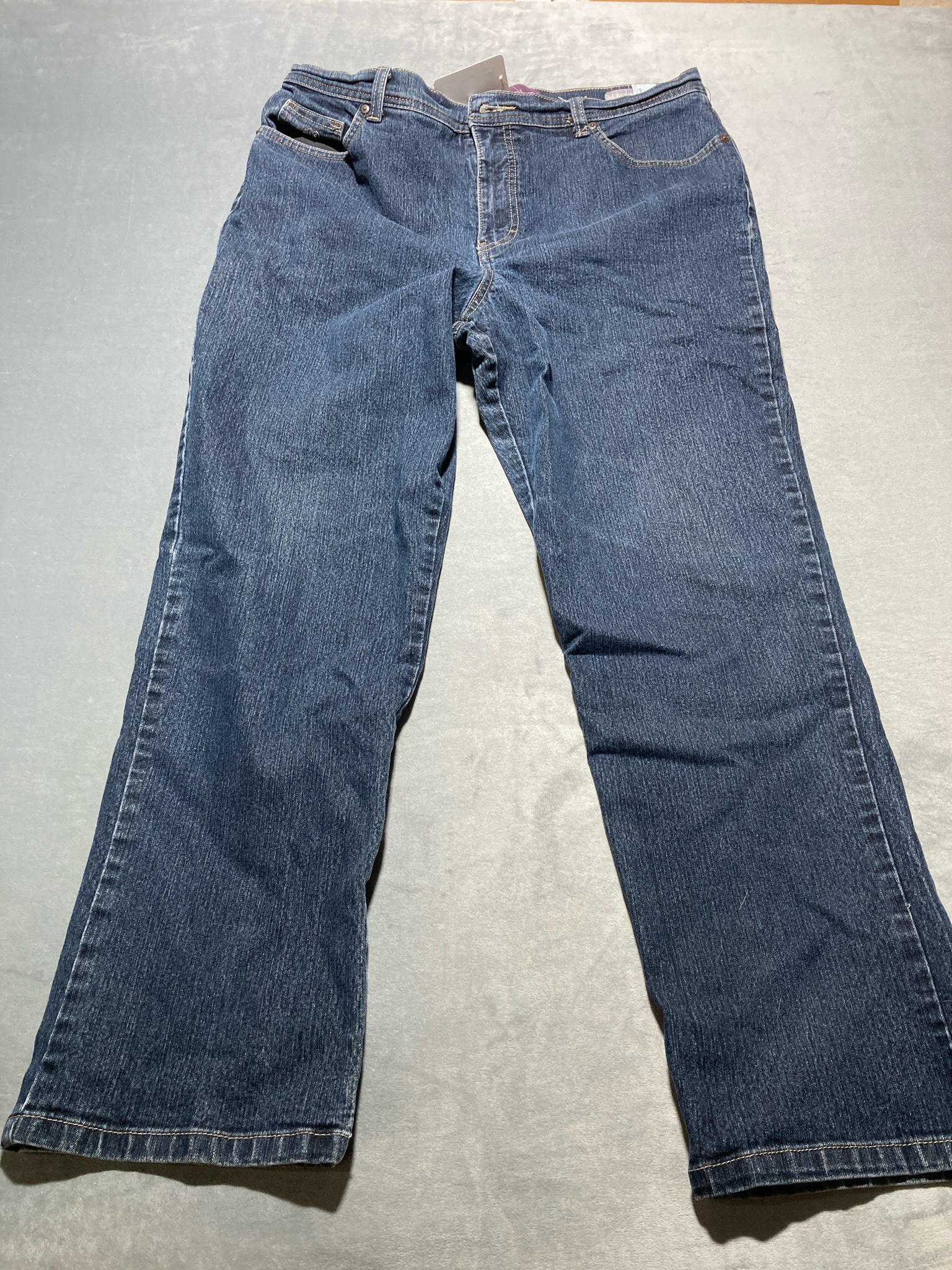 Dark Blue Denim Jeans