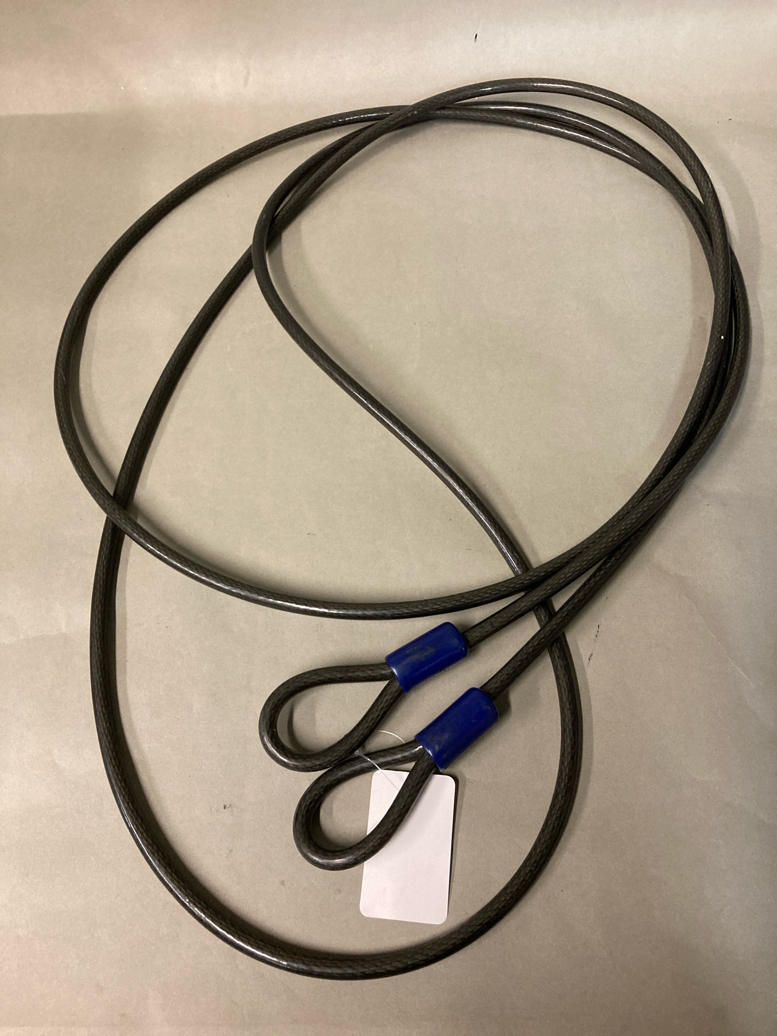 Black Vinyl-Coated Security Cable
