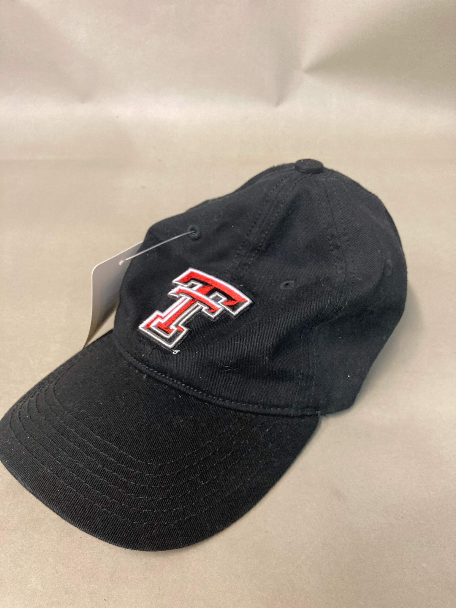 Black Embroidered Baseball Cap