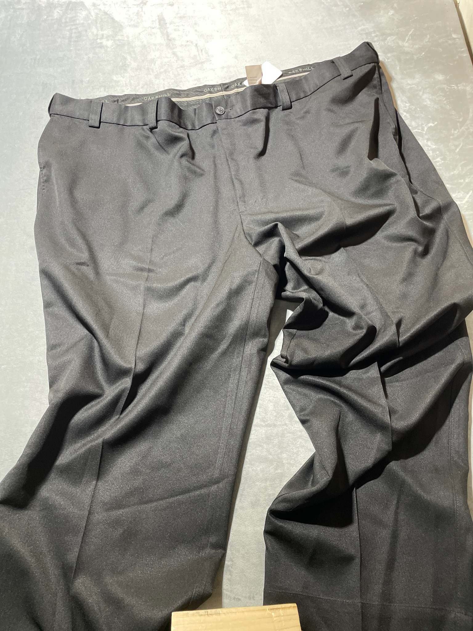 OAK HILL Black polyester Dress Pants
