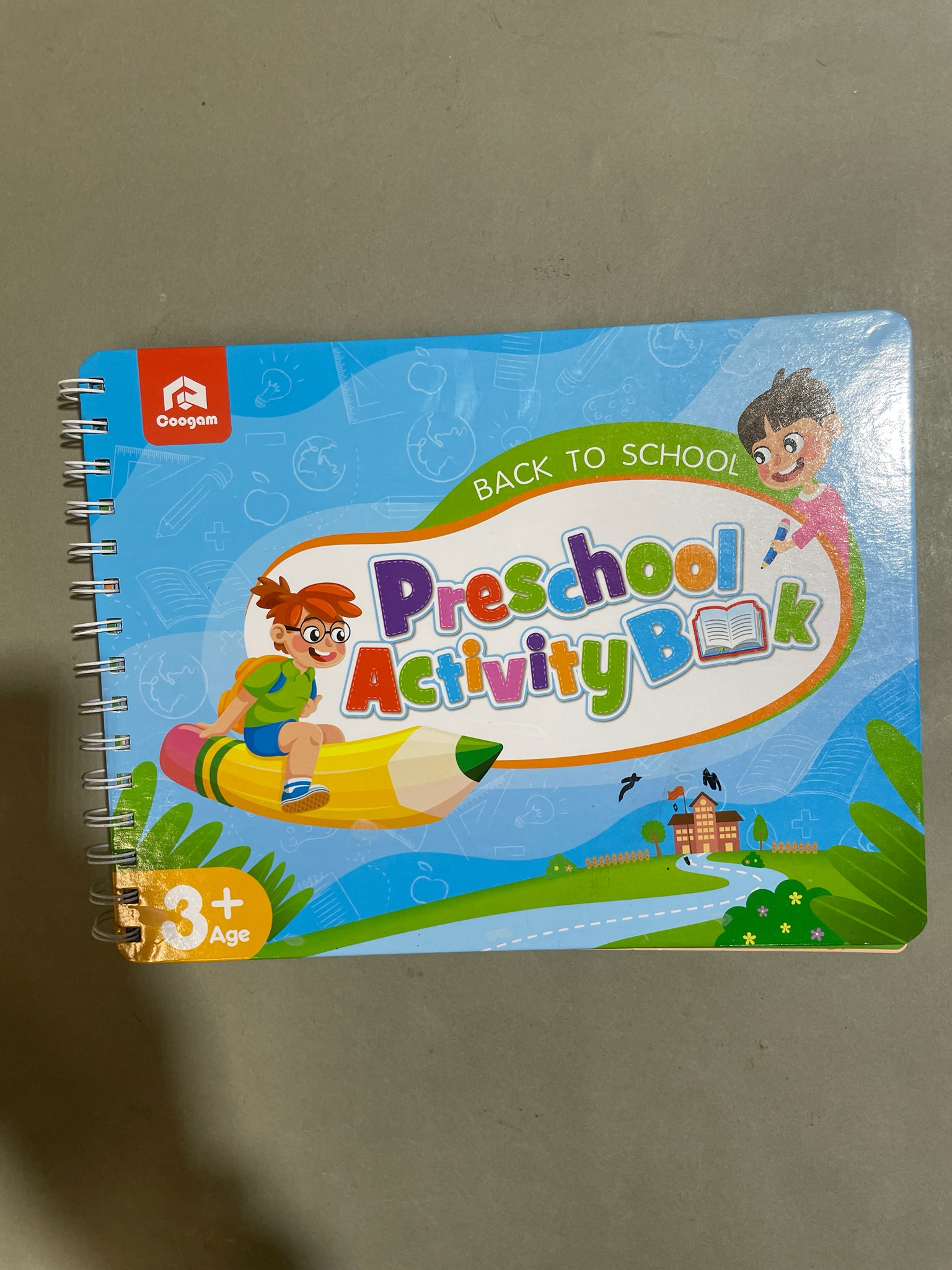 Coogam Preschool Activity Book Size 3+ Age