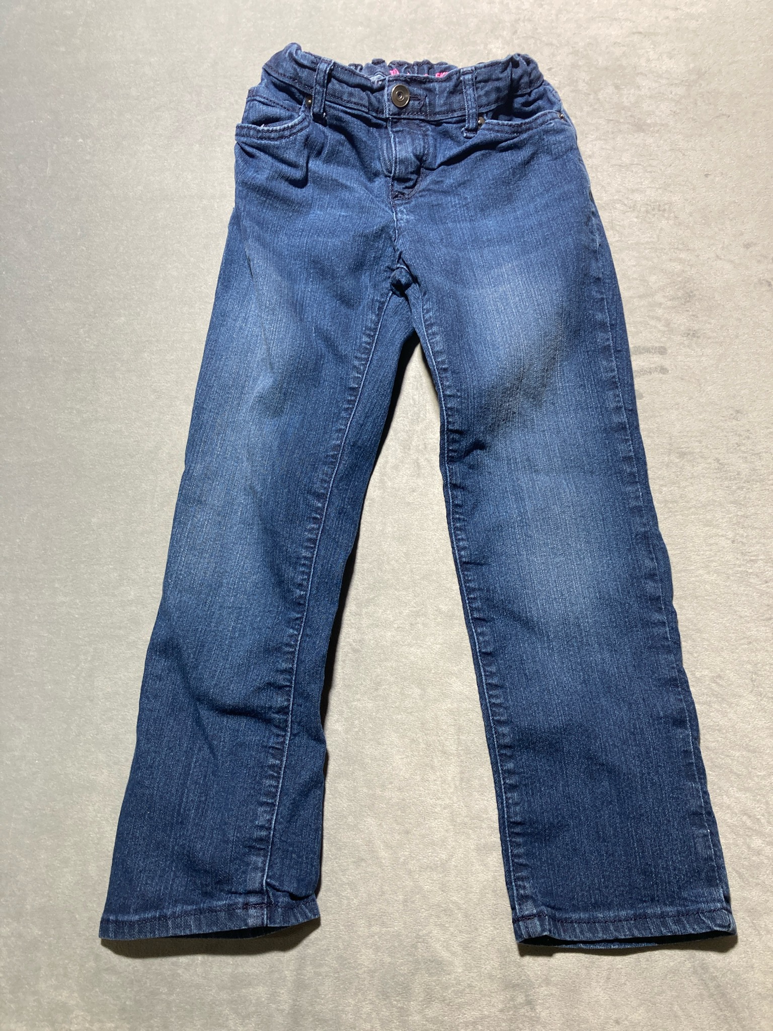 The Children's Place Dark Blue Denim Jeans Size 6X/7