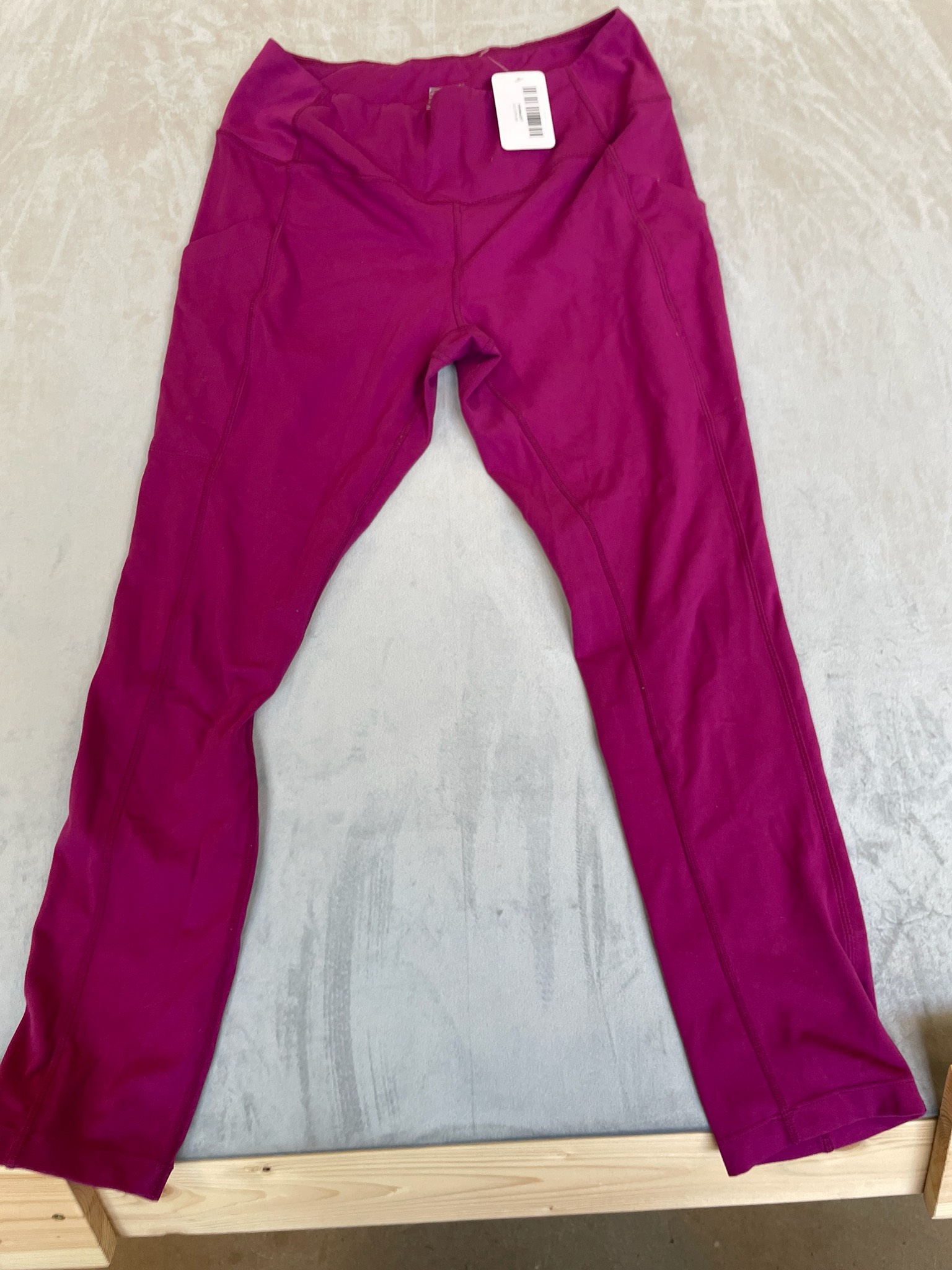 32 Degrees Magenta Stretch Knit Leggings Size M/M