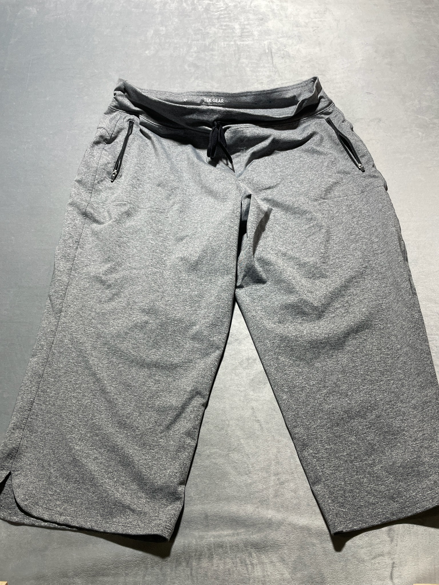 Tek Gear Heather Gray Knit Shorts